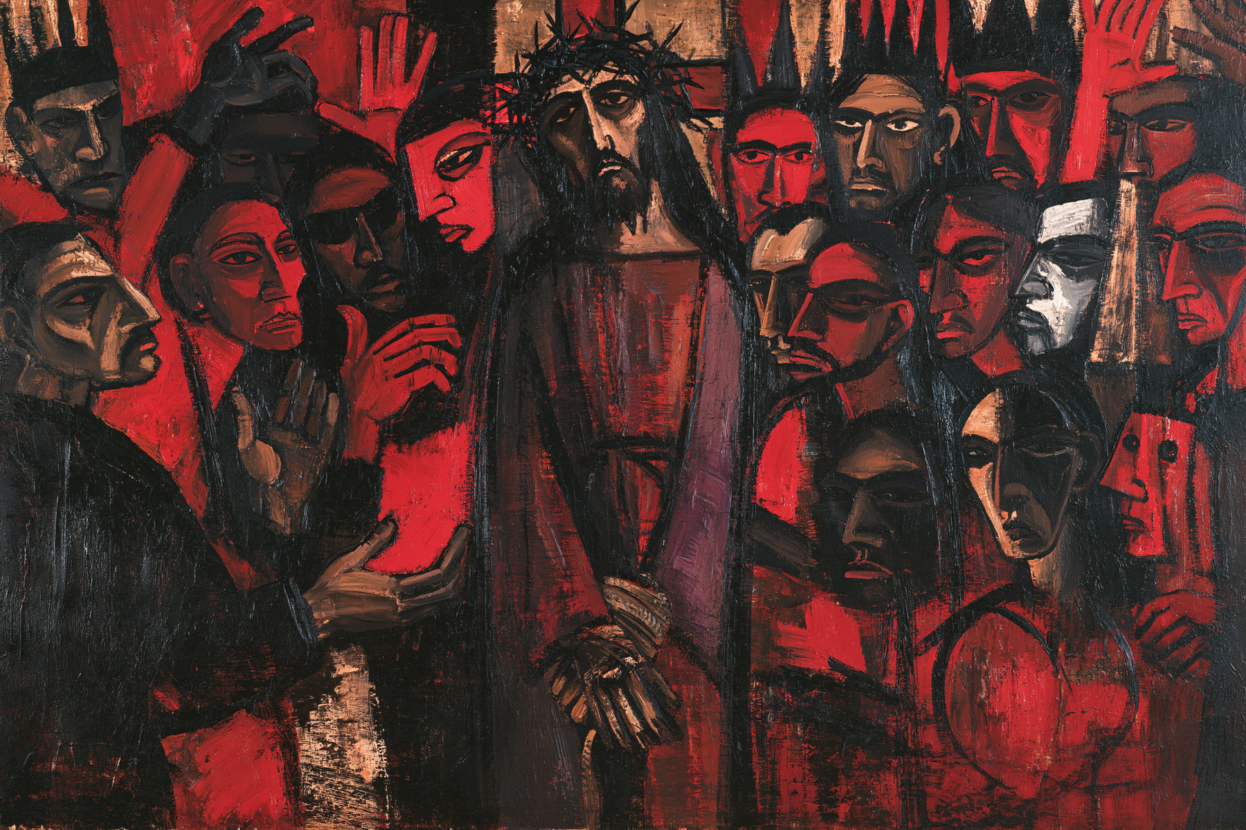 Ecce Homo — Expressionniste · Paysage n° 14 — aperçu de la finition sélectionnée