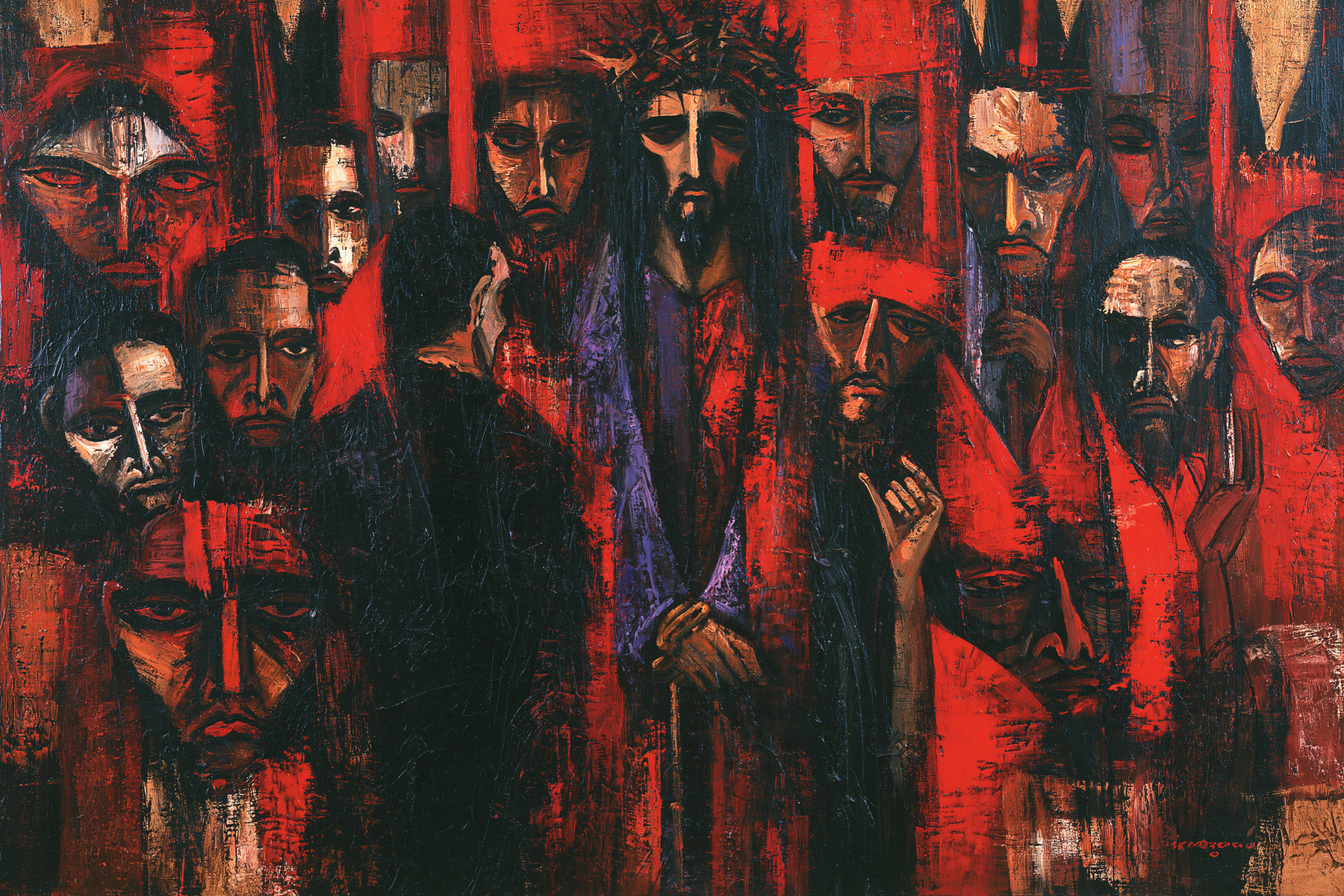 Ecce Homo — Expressionniste · Paysage n° 15 — aperçu de la finition sélectionnée