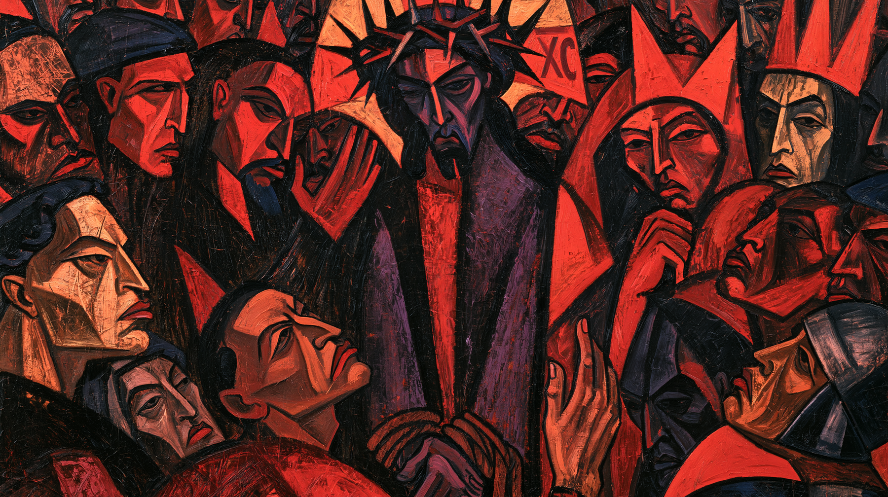 Ecce Homo — Expressionniste · Paysage n° 17 — aperçu de la finition sélectionnée