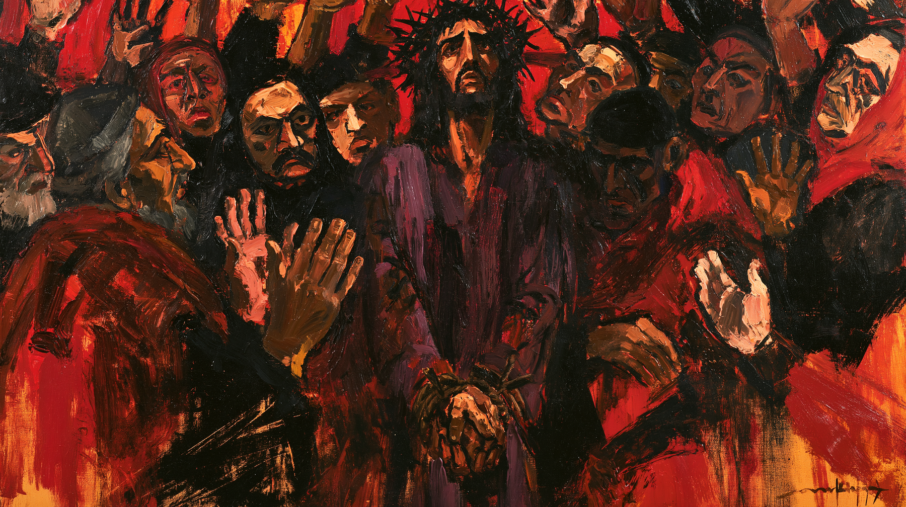 Ecce Homo — Expressionniste · Paysage n° 18 — aperçu de la finition sélectionnée
