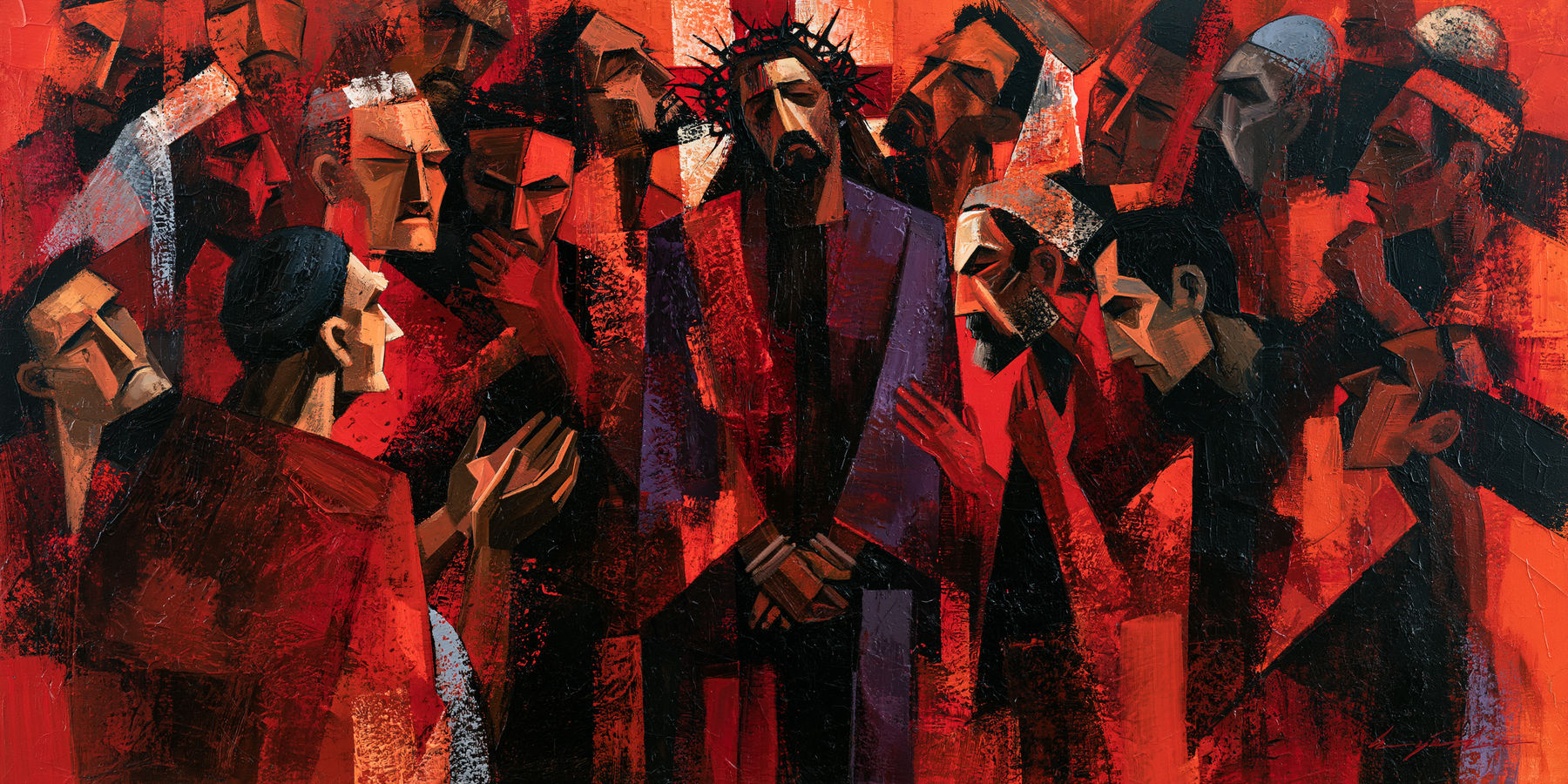 Ecce Homo — Expressionniste · Paysage n° 20 — aperçu de la finition sélectionnée