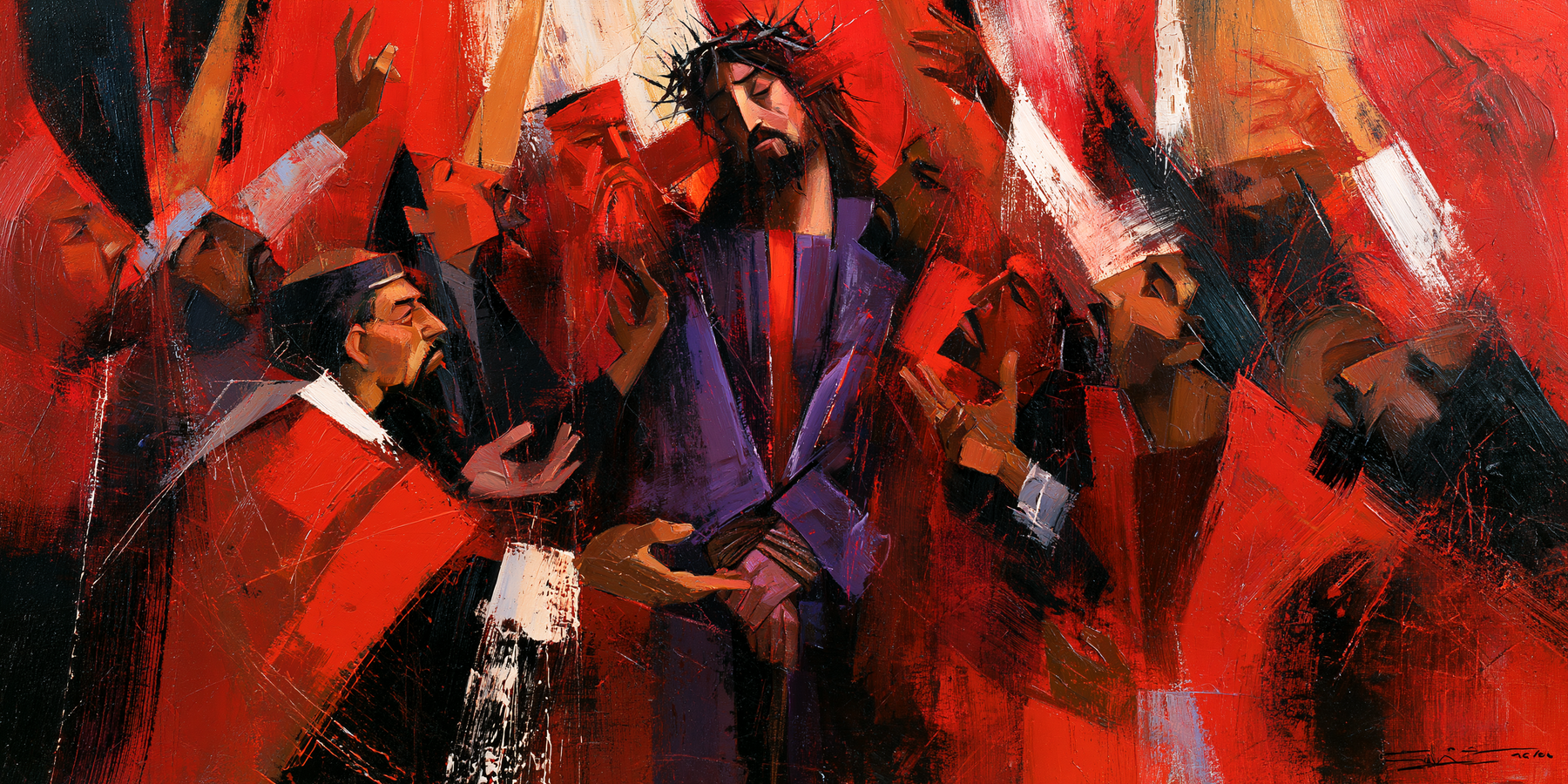 Ecce Homo — Expressionniste · Paysage n° 22 — aperçu de la finition sélectionnée