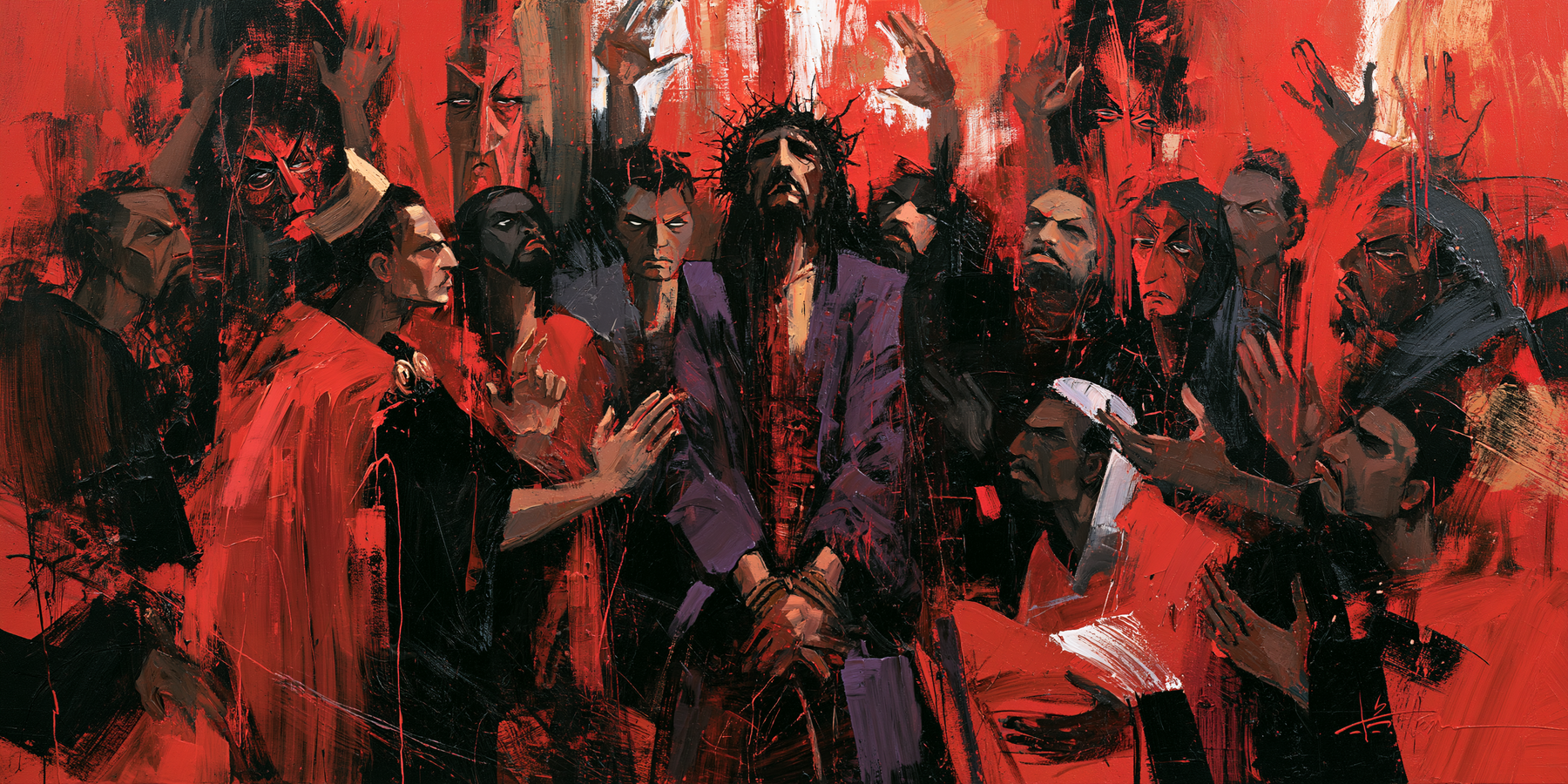 Ecce Homo — Expressionniste · Paysage n° 23 — aperçu de la finition sélectionnée