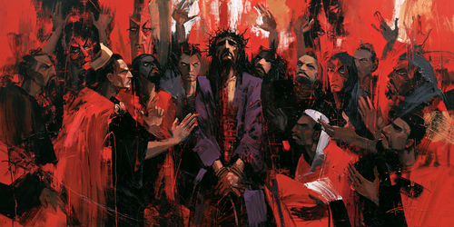 Ecce Homo - Expressionist · Landscape n° 23 - Christian art