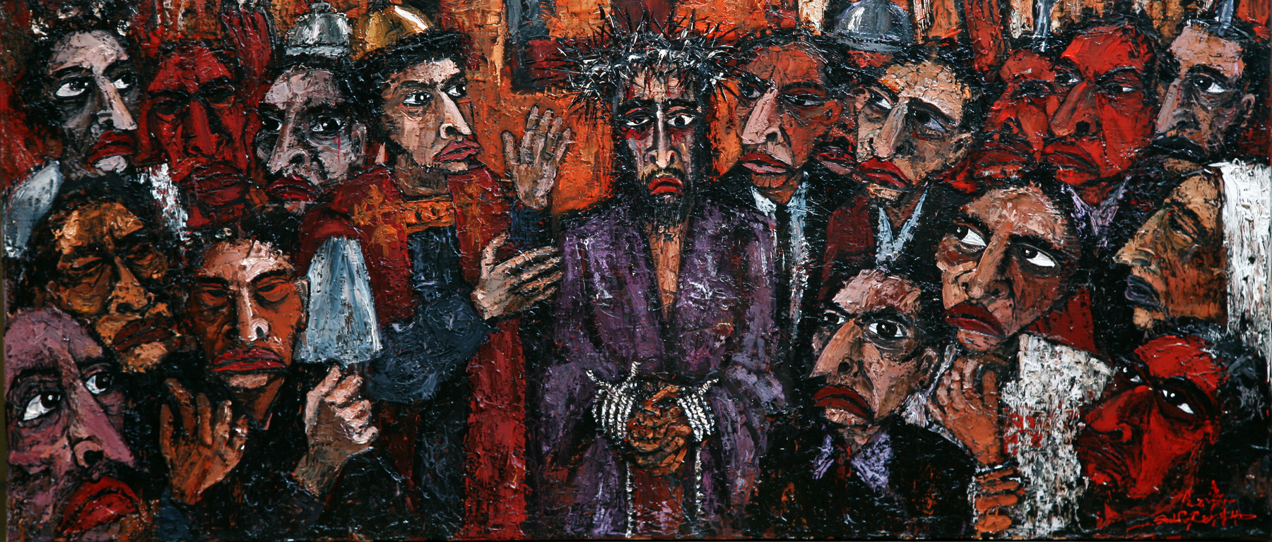 Ecce Homo — Expressionniste · Paysage n° 24 — aperçu de la finition sélectionnée