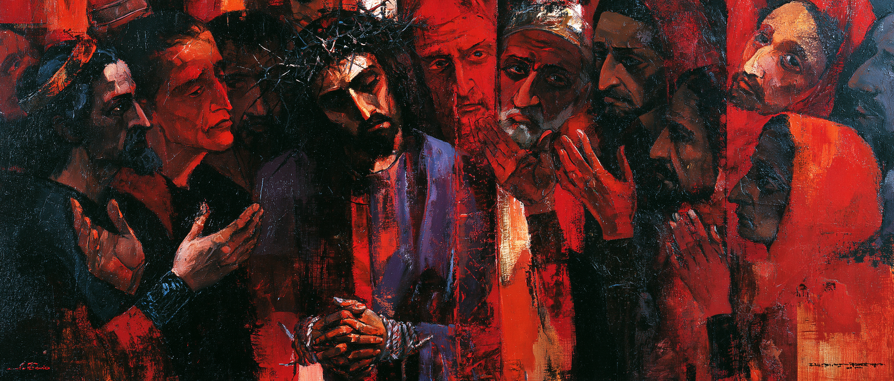 Ecce Homo — Expressionniste · Paysage n° 25 — aperçu de la finition sélectionnée