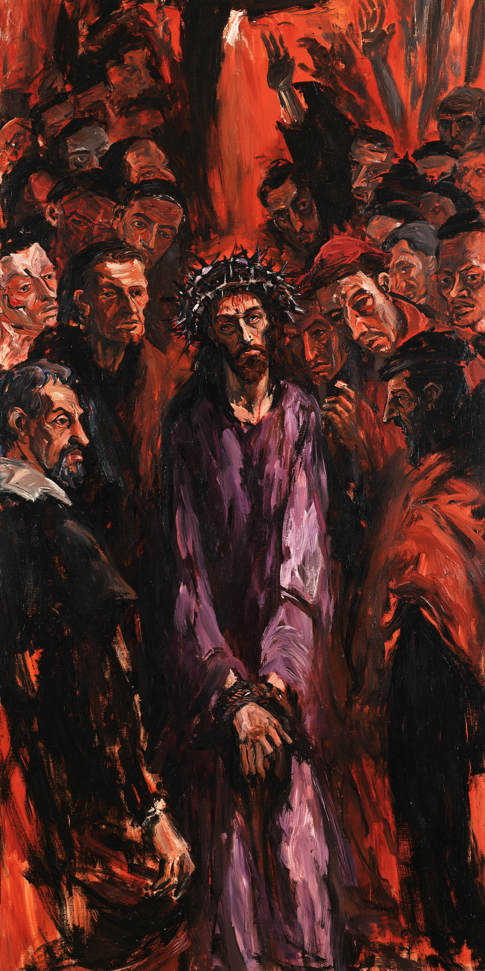 Ecce Homo — Expressionniste · Portrait n° 1 — aperçu de la finition sélectionnée