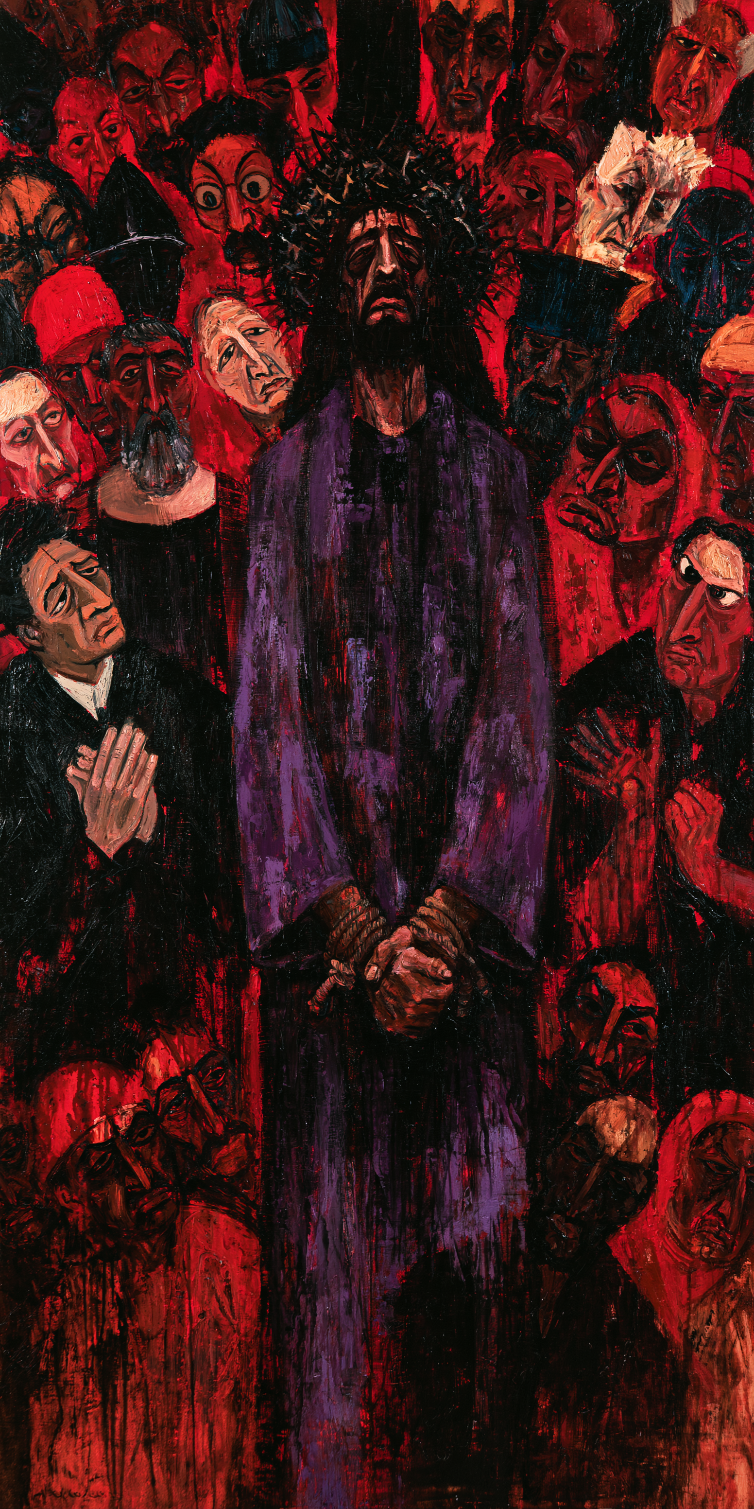 Ecce Homo — Expressionniste · Portrait n° 3 — aperçu de la finition sélectionnée