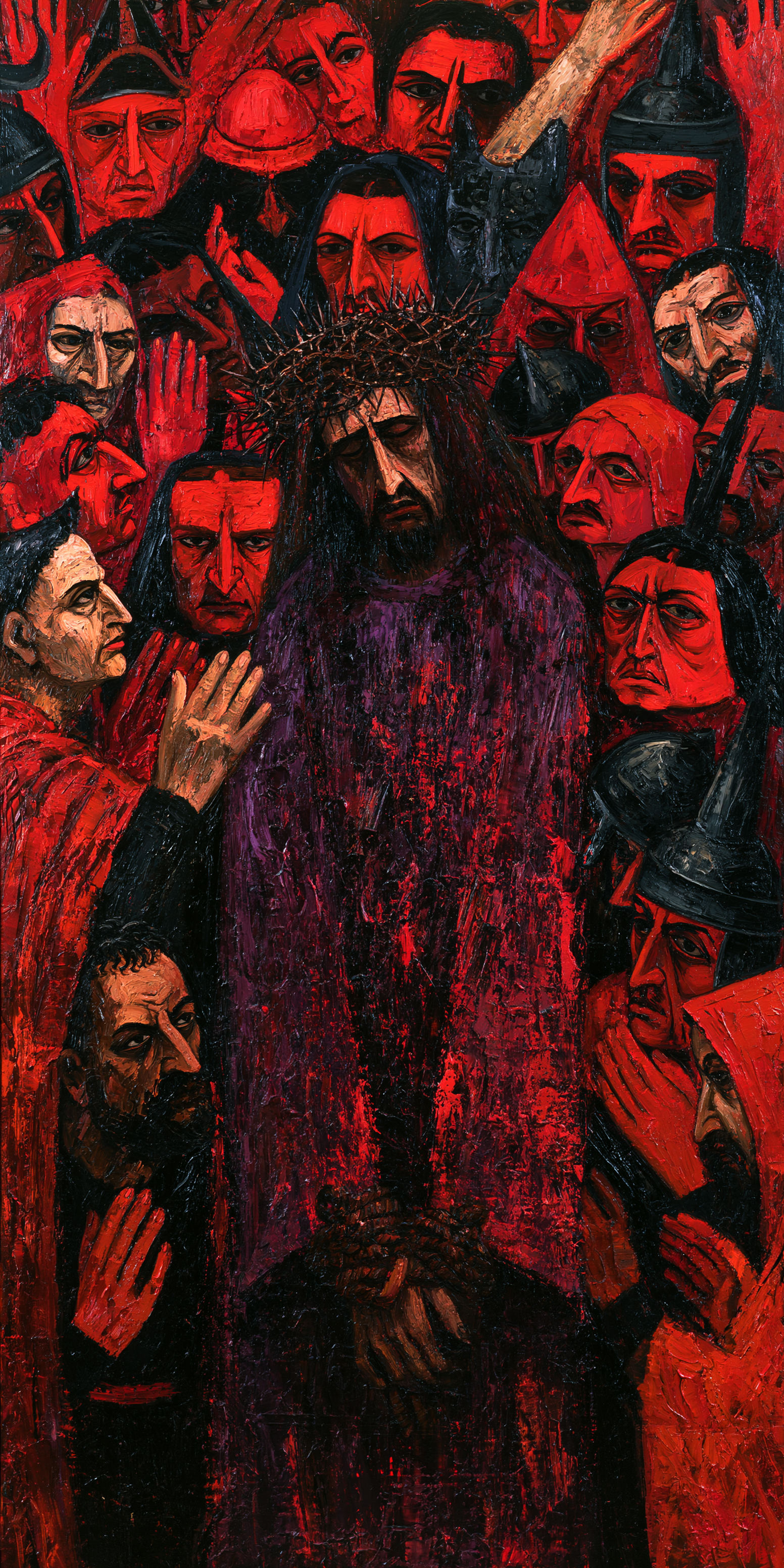 Ecce Homo — Expressionniste · Portrait n° 4 — aperçu de la finition sélectionnée