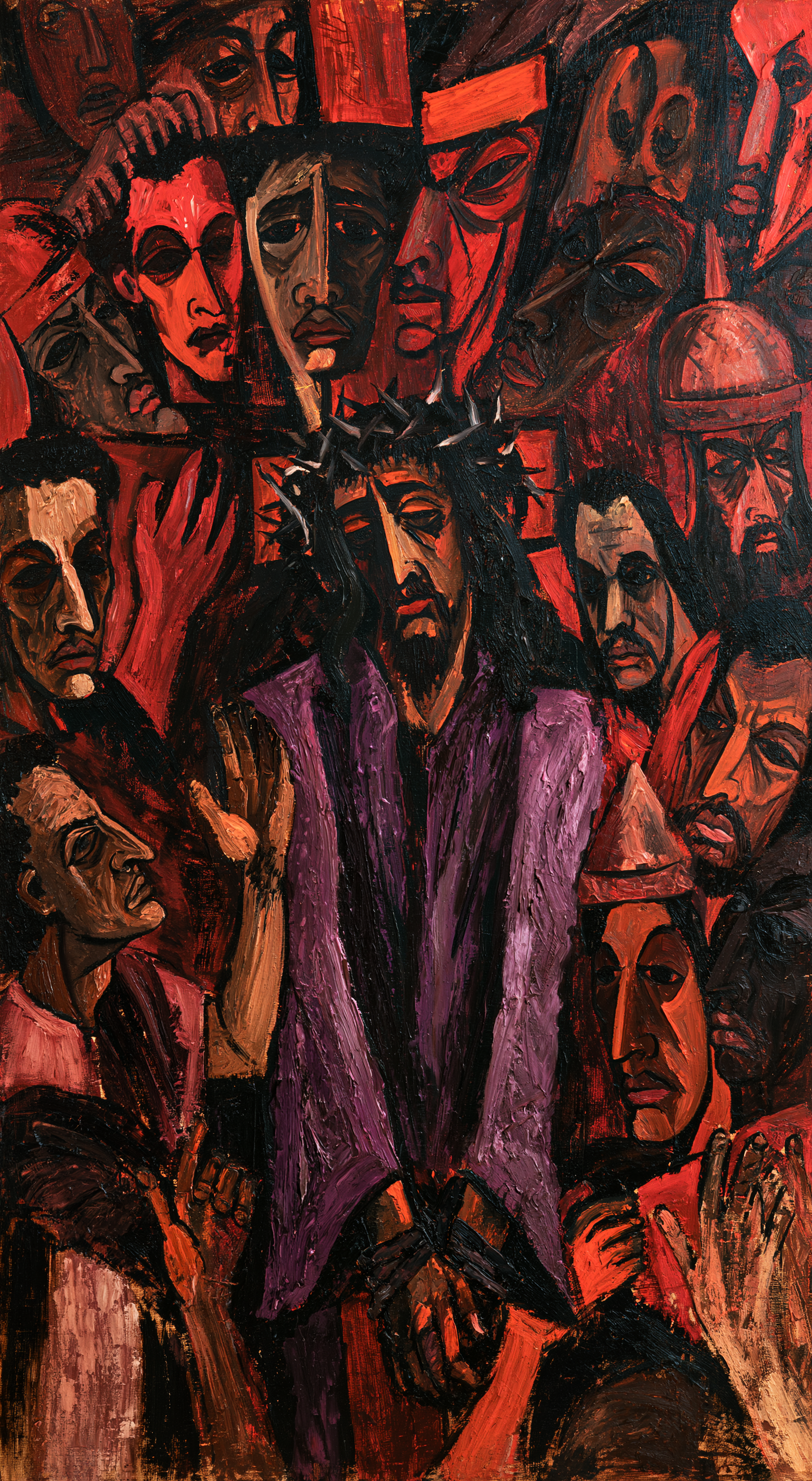 Ecce Homo — Expressionniste · Portrait n° 5 — aperçu de la finition sélectionnée