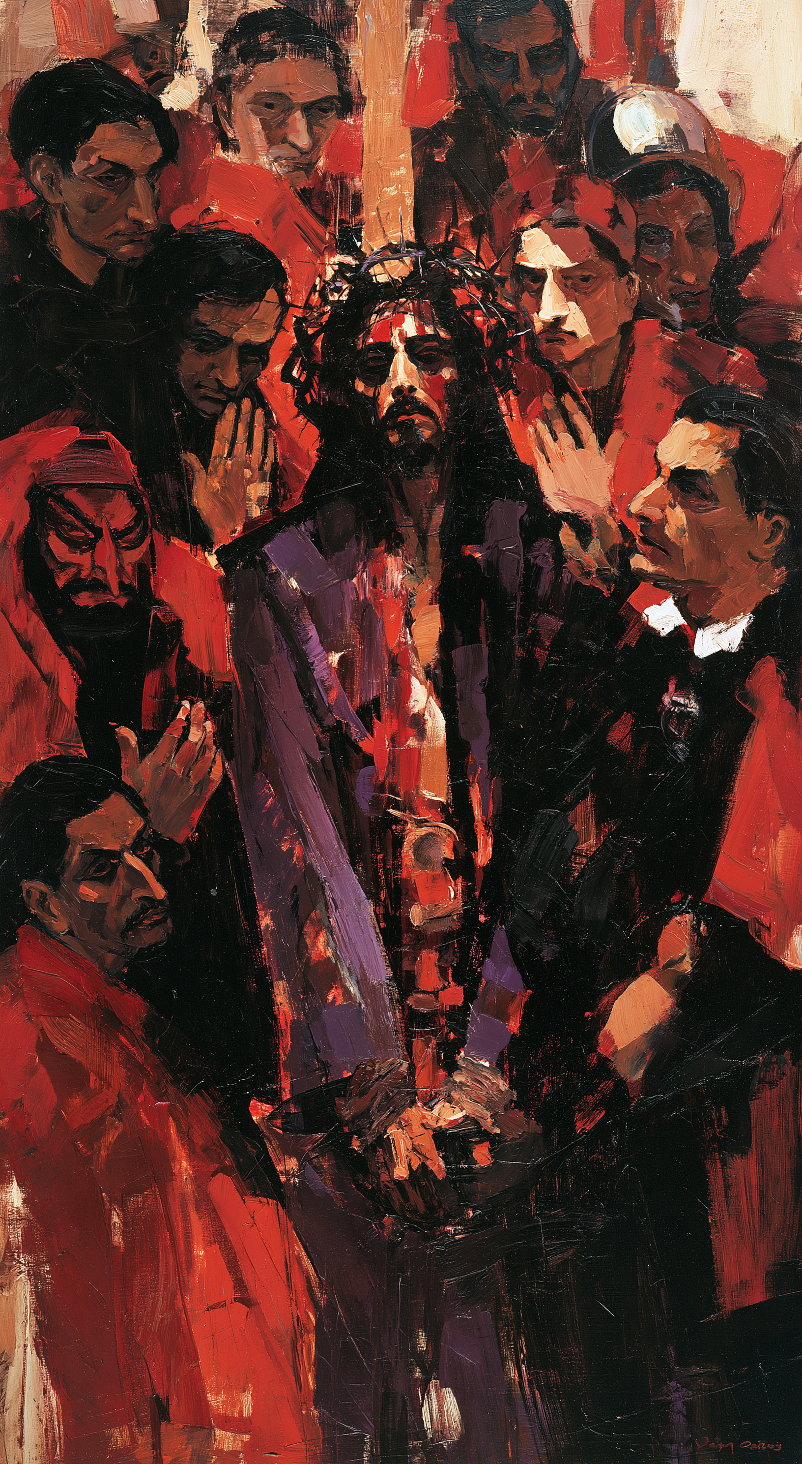 Ecce Homo — Expressionniste · Portrait n° 6 — aperçu de la finition sélectionnée