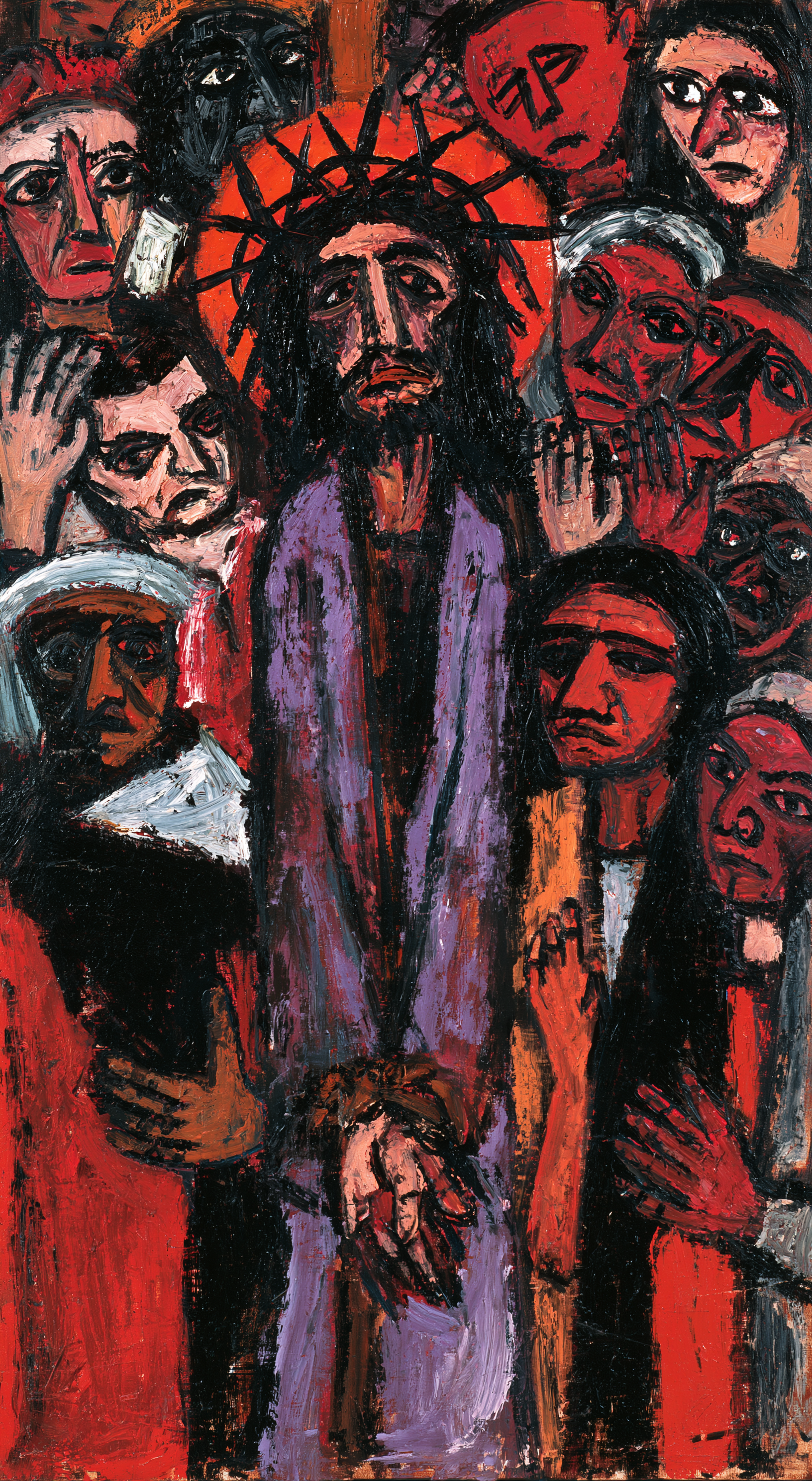 Ecce Homo — Expressionniste · Portrait n° 7 — aperçu de la finition sélectionnée