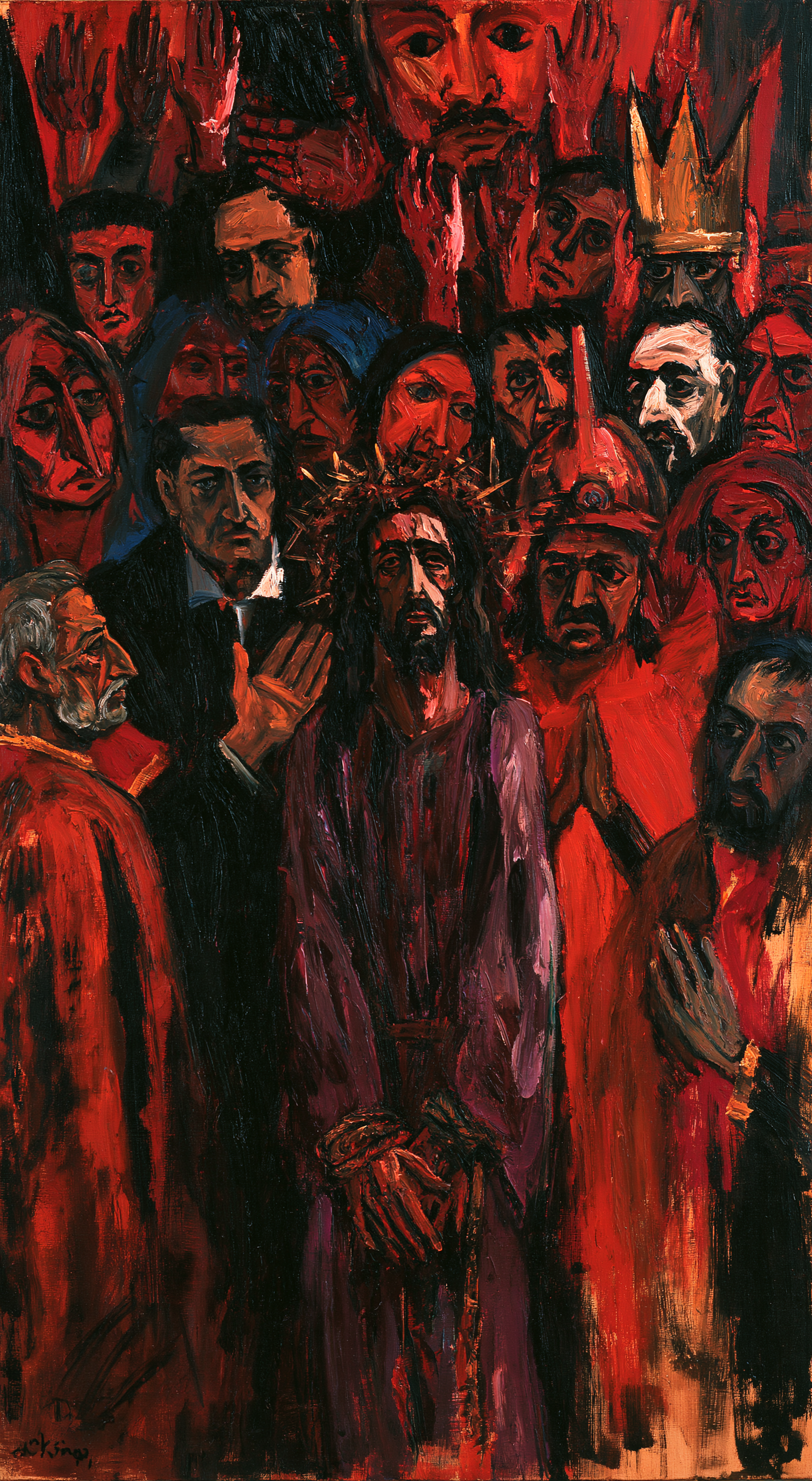 Ecce Homo — Expressionniste · Portrait n° 8 — aperçu de la finition sélectionnée