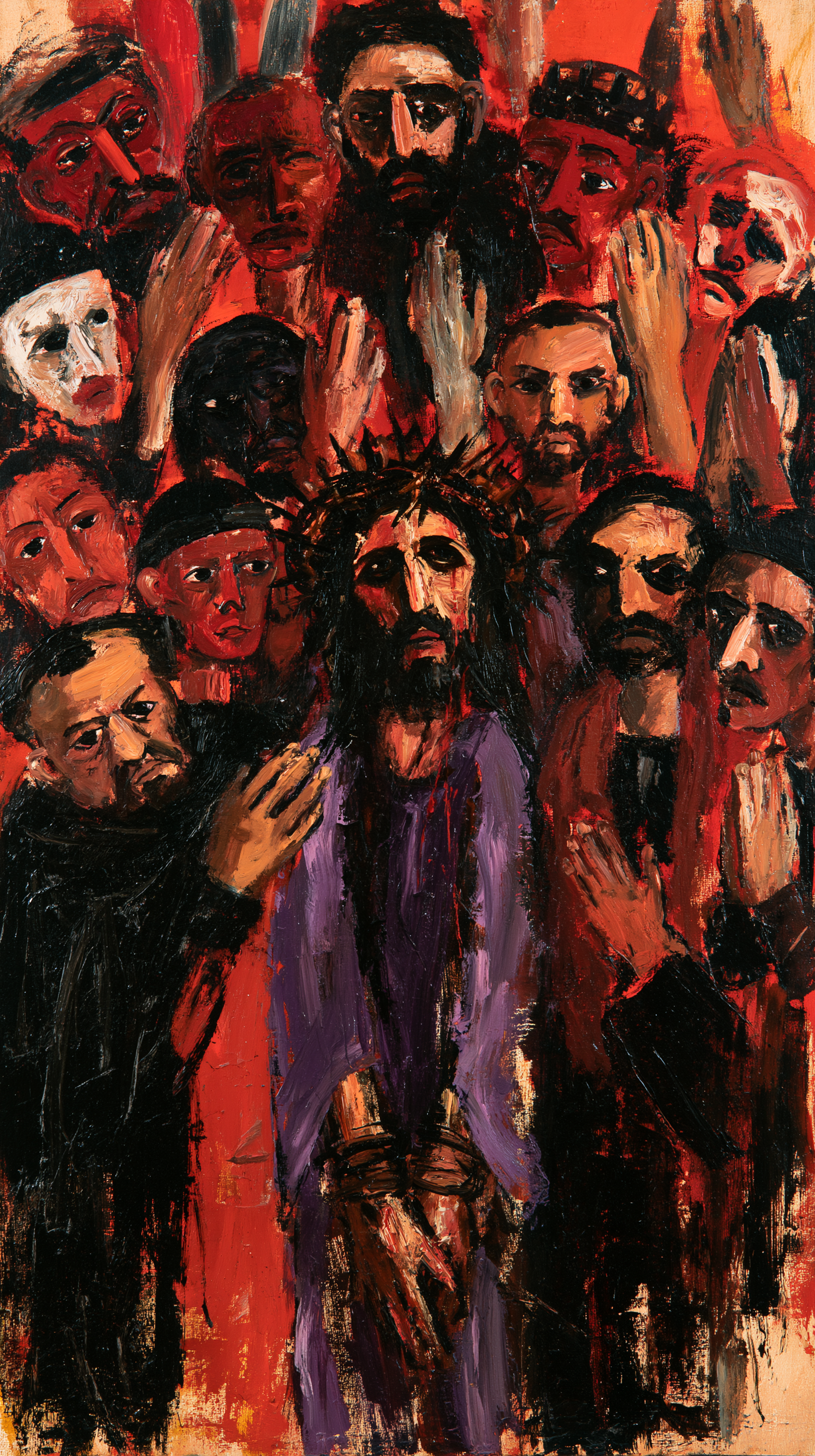 Ecce Homo — Expressionniste · Portrait n° 9 — aperçu de la finition sélectionnée