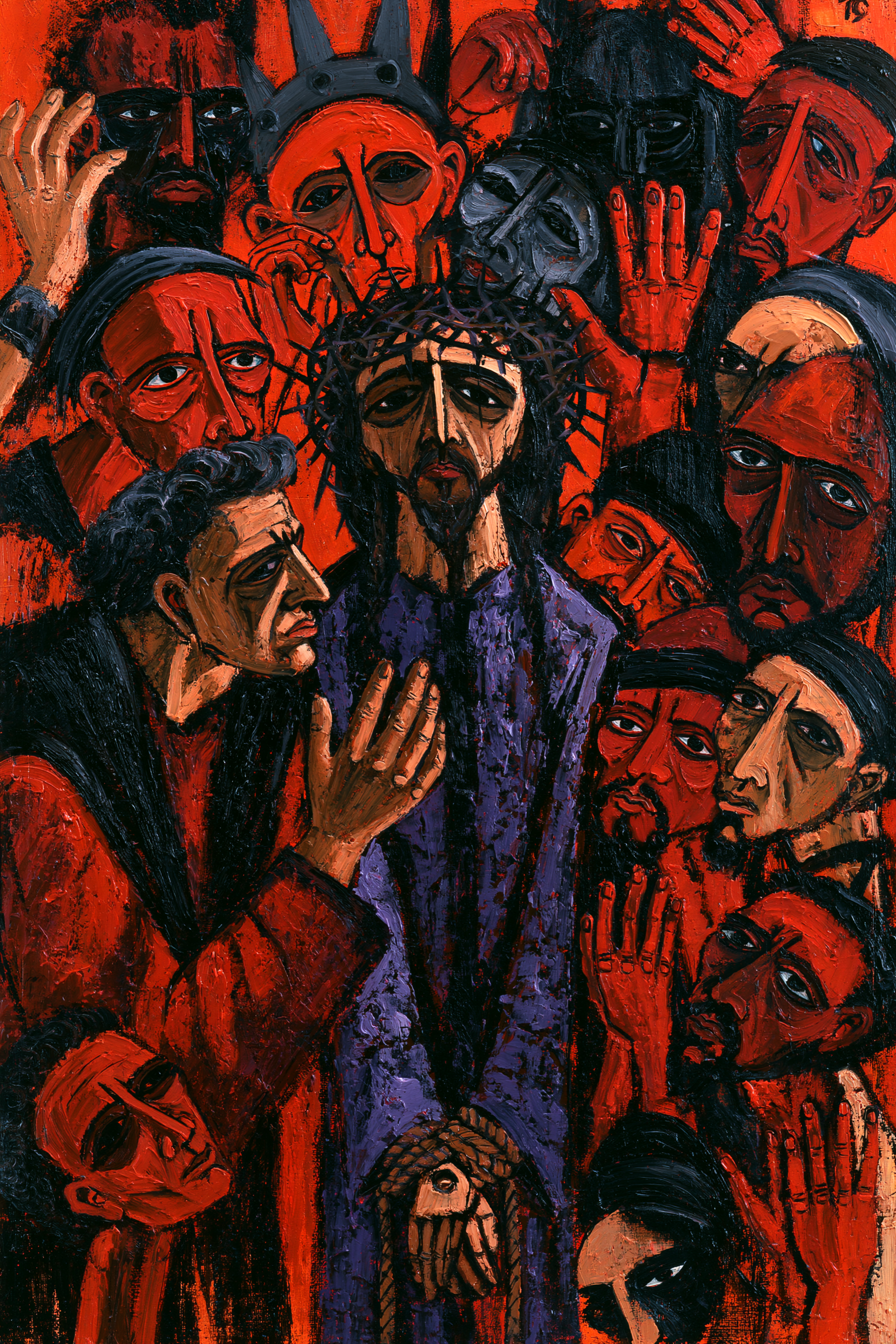 Ecce Homo — Expressionniste · Portrait n° 14 — aperçu de la finition sélectionnée