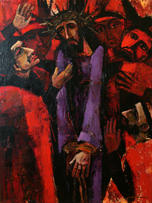 Ecce Homo - Expressionist · Portrait n° 18 - Christian art