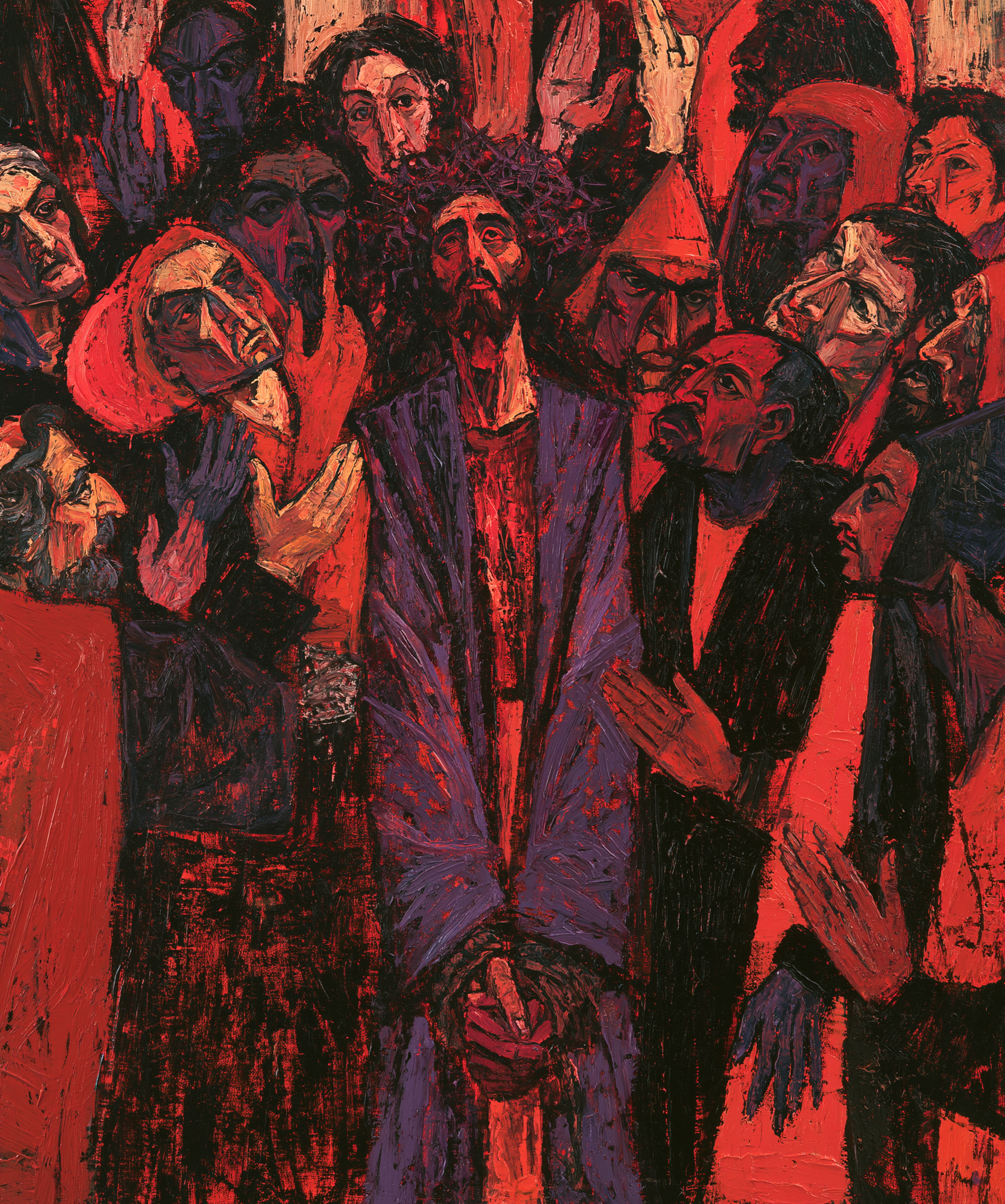 Ecce Homo — Expressionniste · Portrait n° 27 — aperçu de la finition sélectionnée