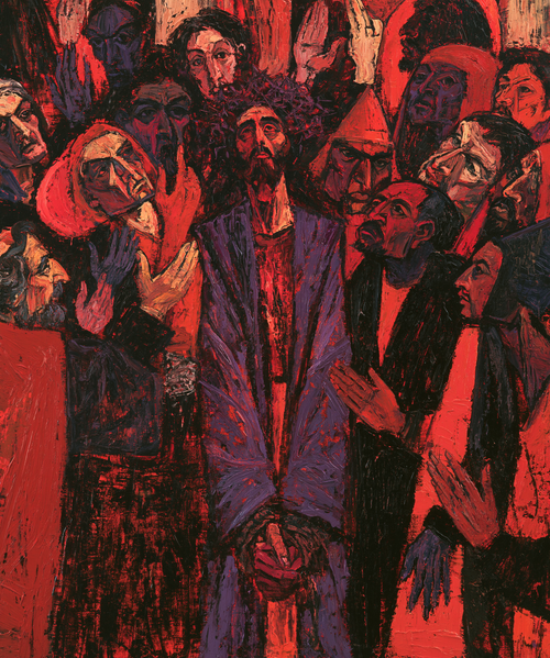Ecce Homo - Expressionist · Portrait n° 27 - Christian art