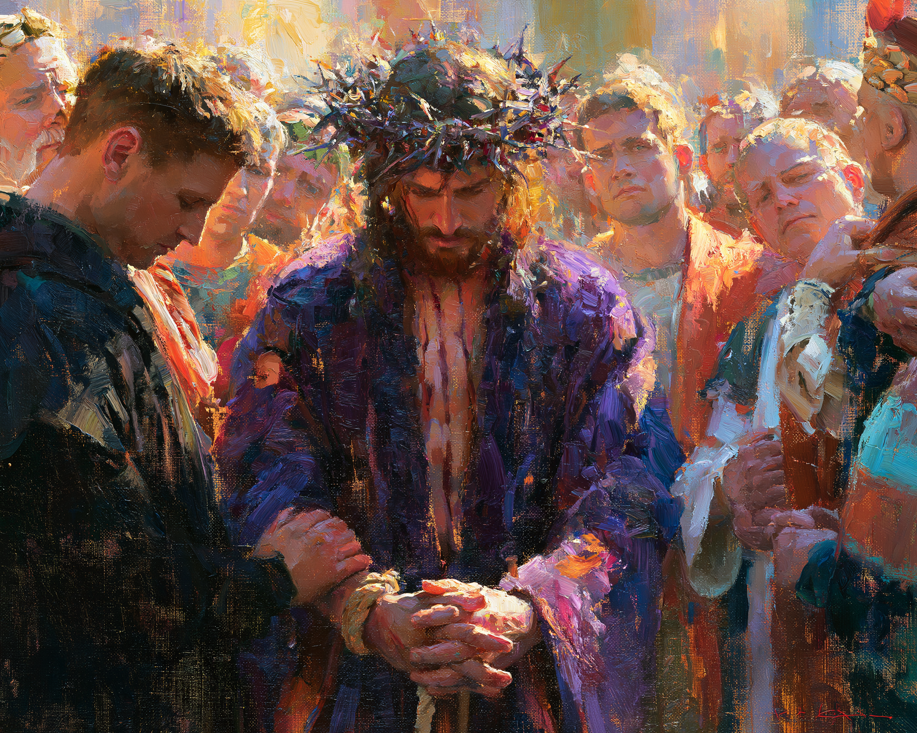 Ecce Homo — Impressionniste · Paysage n° 1 — aperçu de la finition sélectionnée