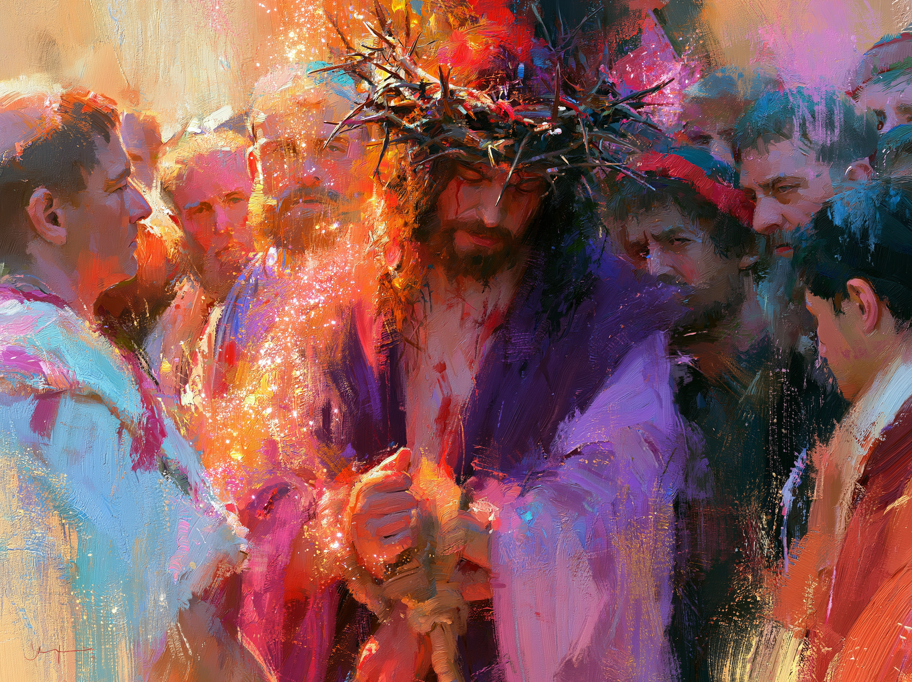 Ecce Homo — Impressionniste · Paysage n° 7 — aperçu de la finition sélectionnée
