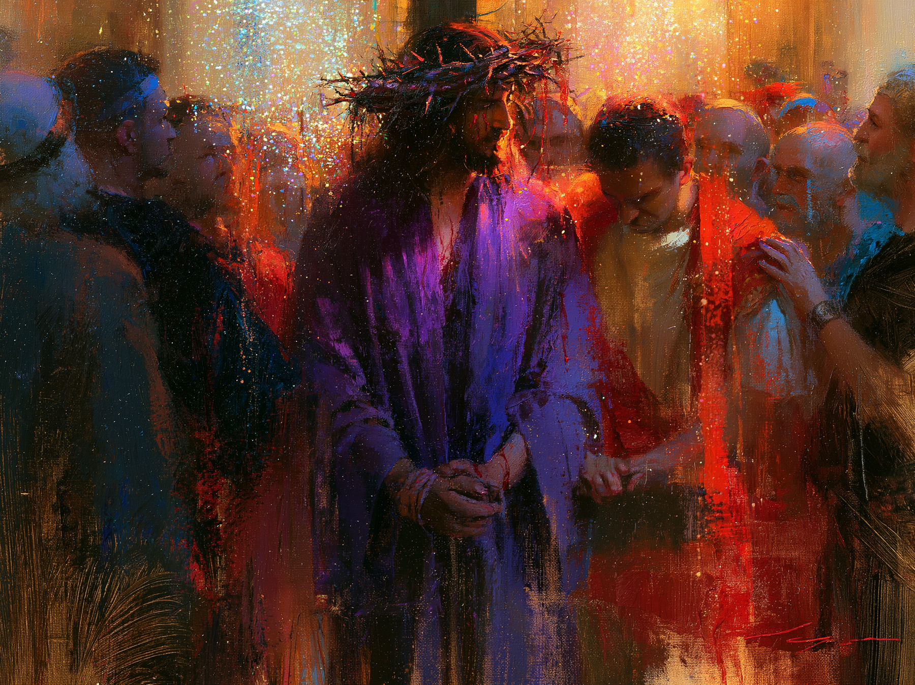 Ecce Homo — Impressionniste · Paysage n° 8 — aperçu de la finition sélectionnée