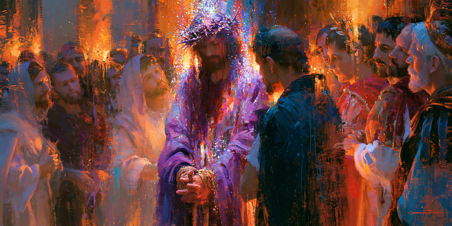 Ecce Homo — Impressionniste · Paysage n° 17 — aperçu de la finition sélectionnée