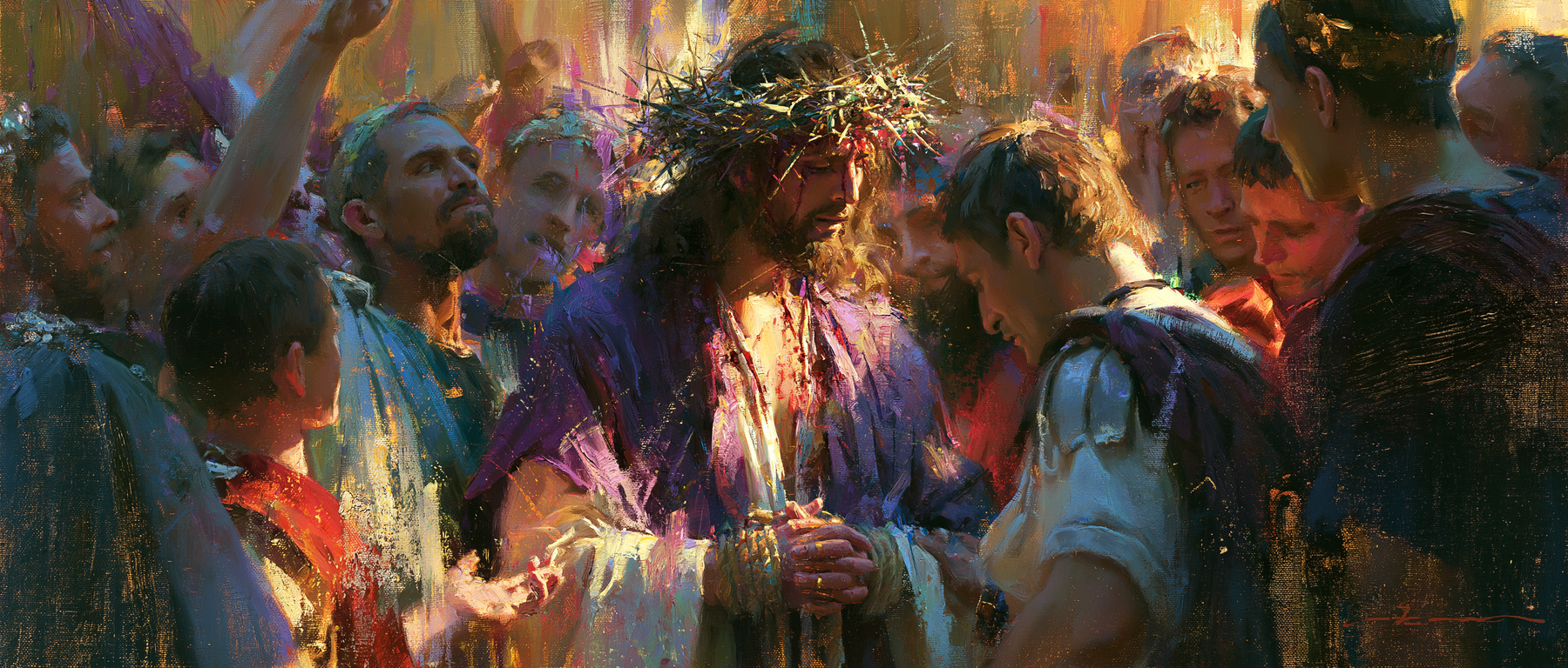 Ecce Homo — Impressionniste · Paysage n° 18 — aperçu de la finition sélectionnée