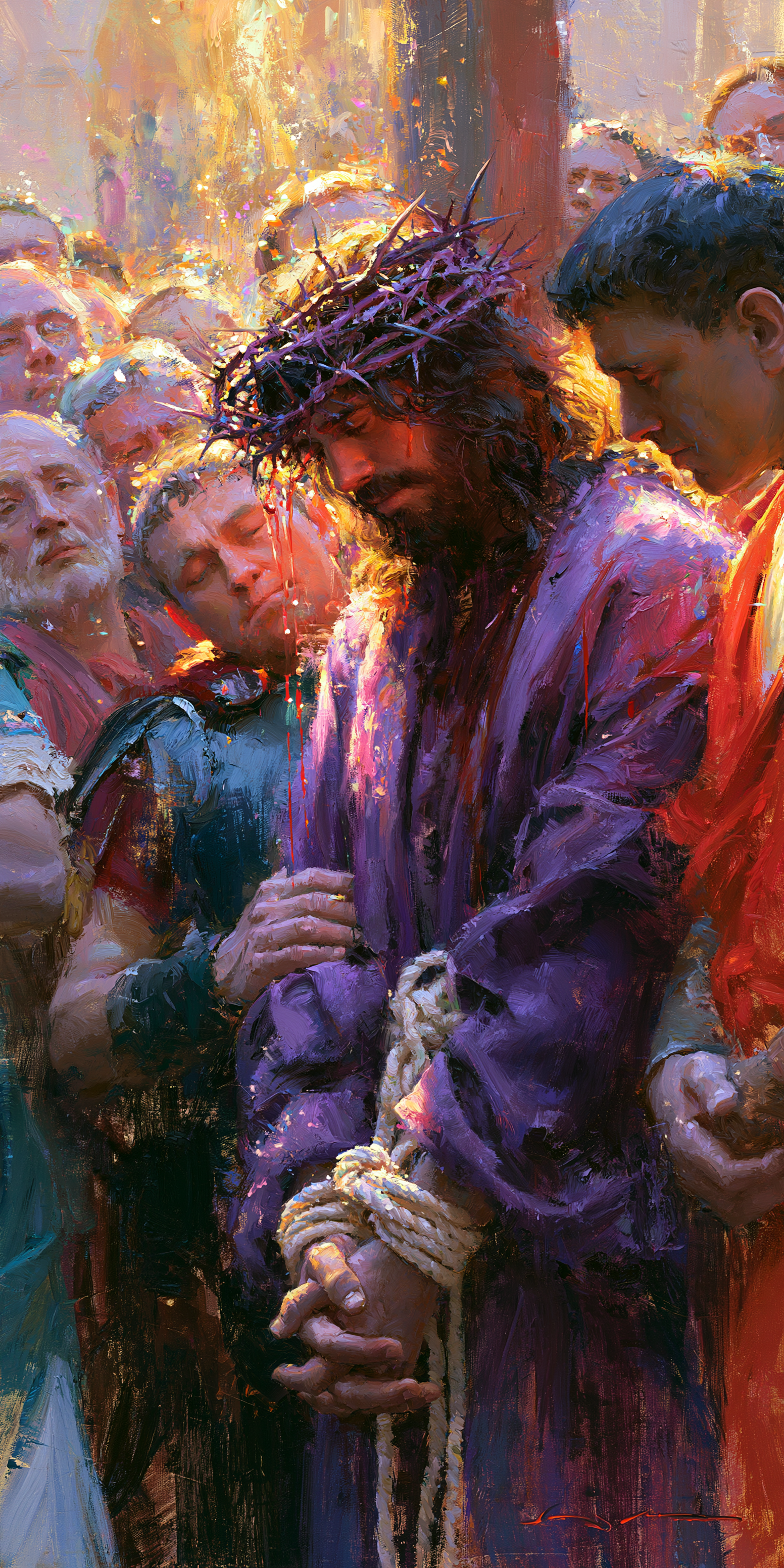 Ecce Homo — Impressionniste · Portrait n° 1 — aperçu de la finition sélectionnée