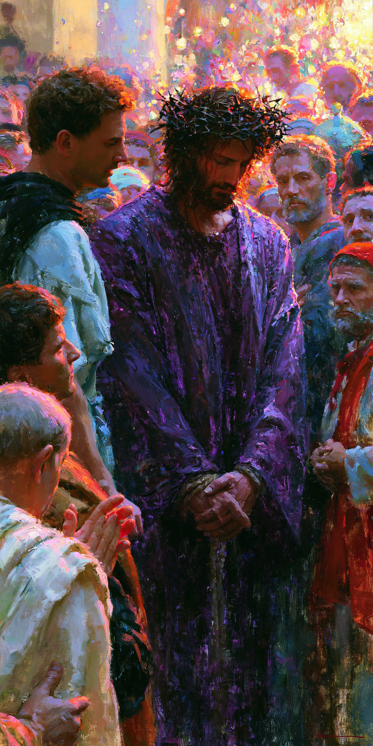 Ecce Homo — Impressionniste · Portrait n° 2 — aperçu de la finition sélectionnée