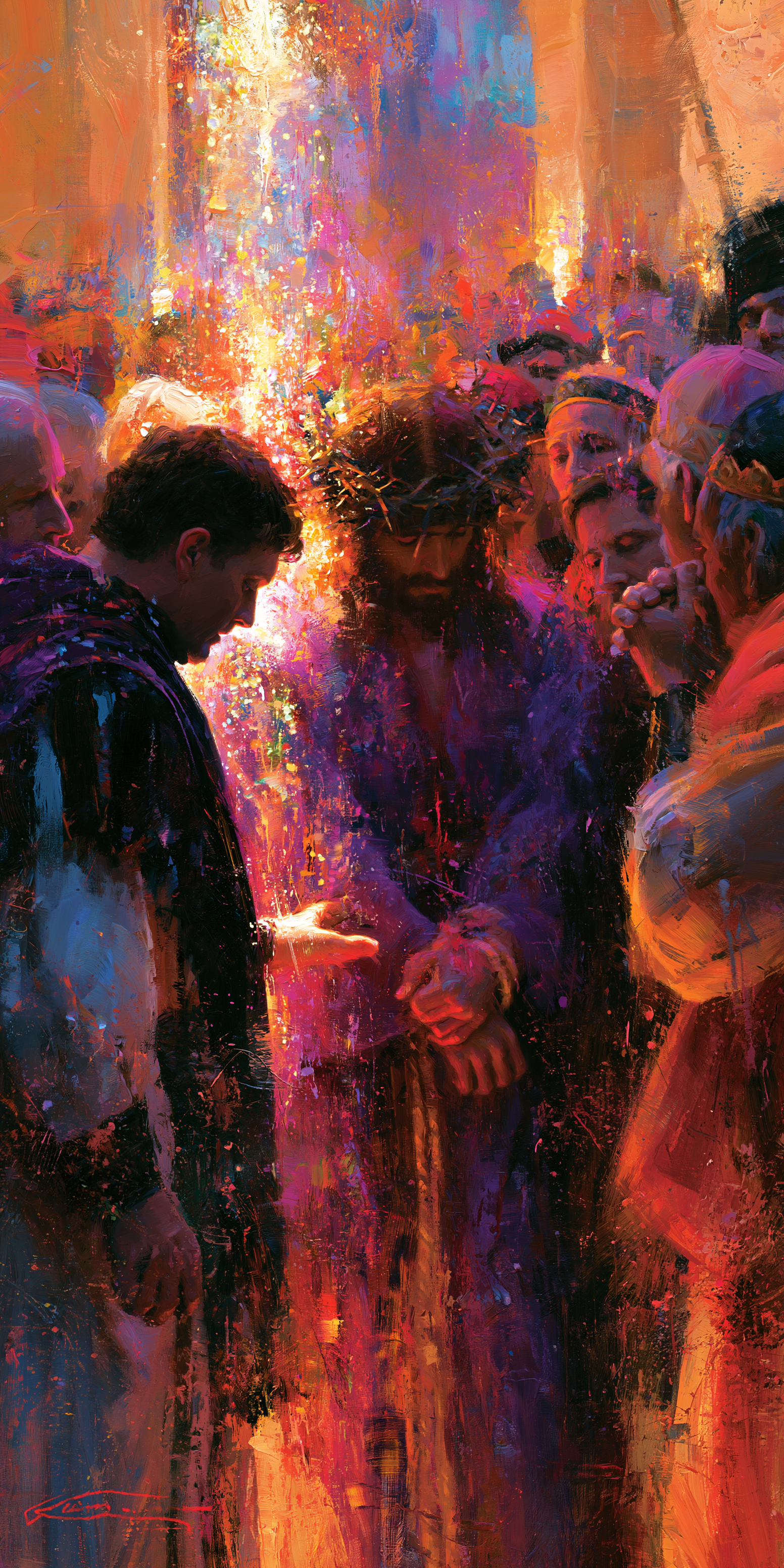 Ecce Homo — Impressionniste · Portrait n° 3 — aperçu de la finition sélectionnée