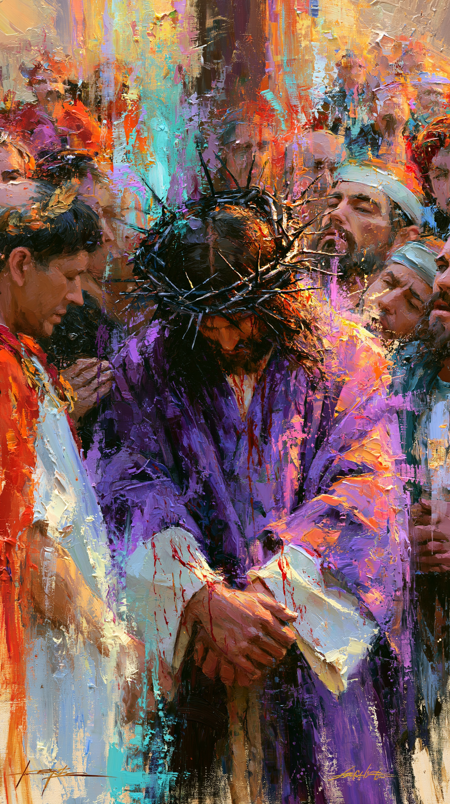 Ecce Homo — Impressionniste · Portrait n° 5