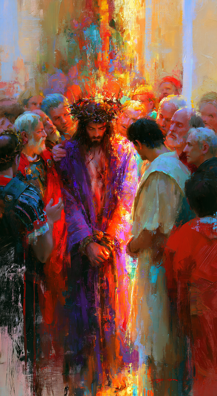Ecce Homo — Impressionniste · Portrait n° 10