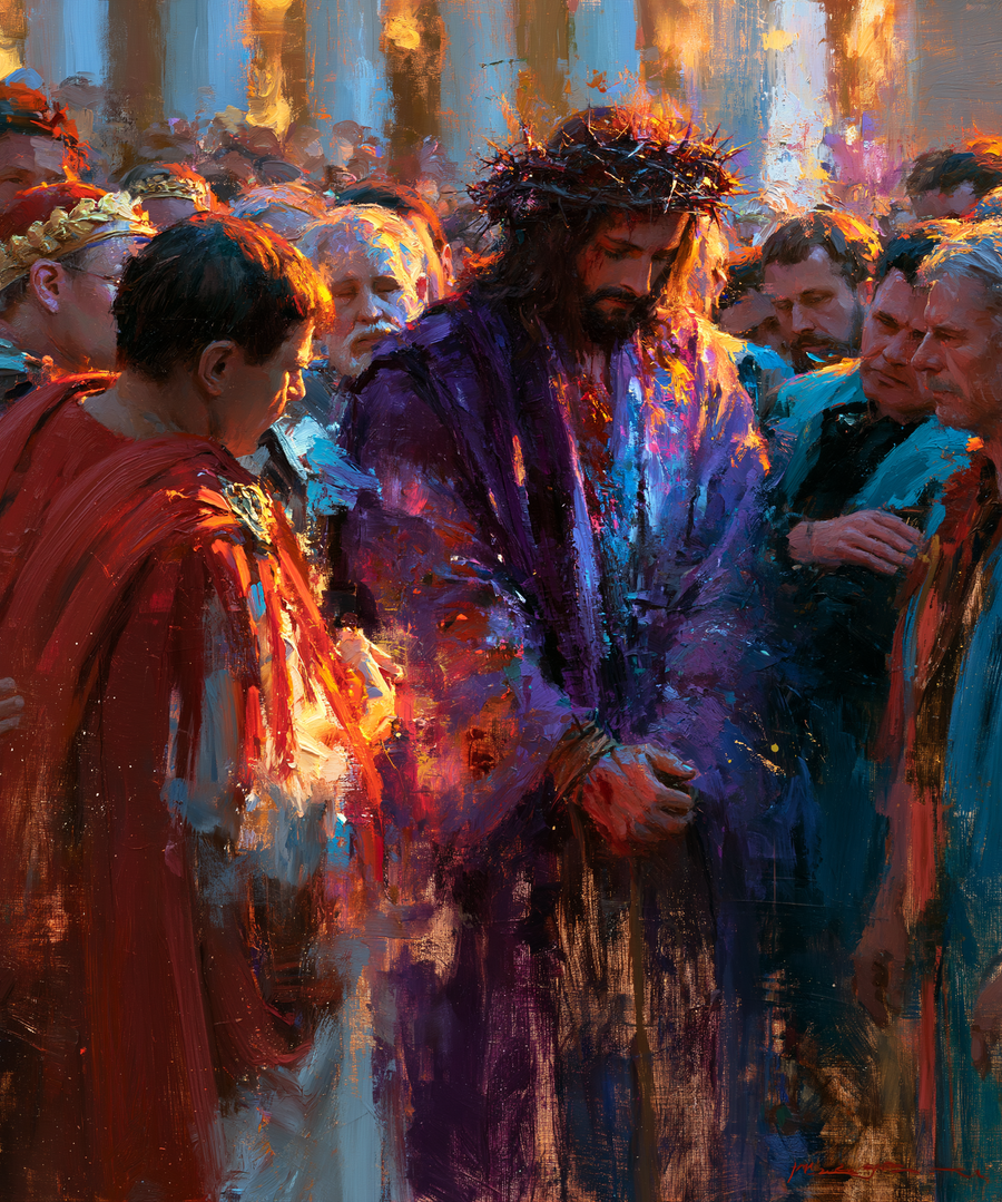 Ecce Homo — Impressionniste · Portrait n° 25