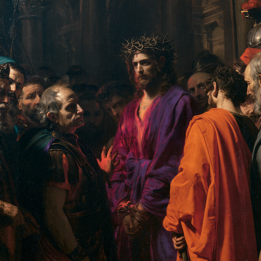 Ecce Homo — Lumière divine · Carré n° 2