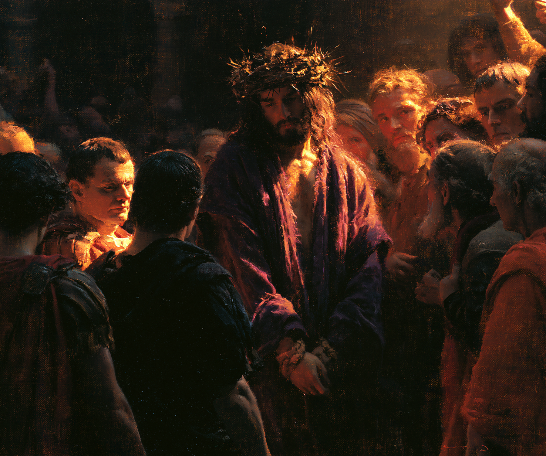 Ecce Homo — Lumière divine · Paysage n° 2 — aperçu de la finition sélectionnée