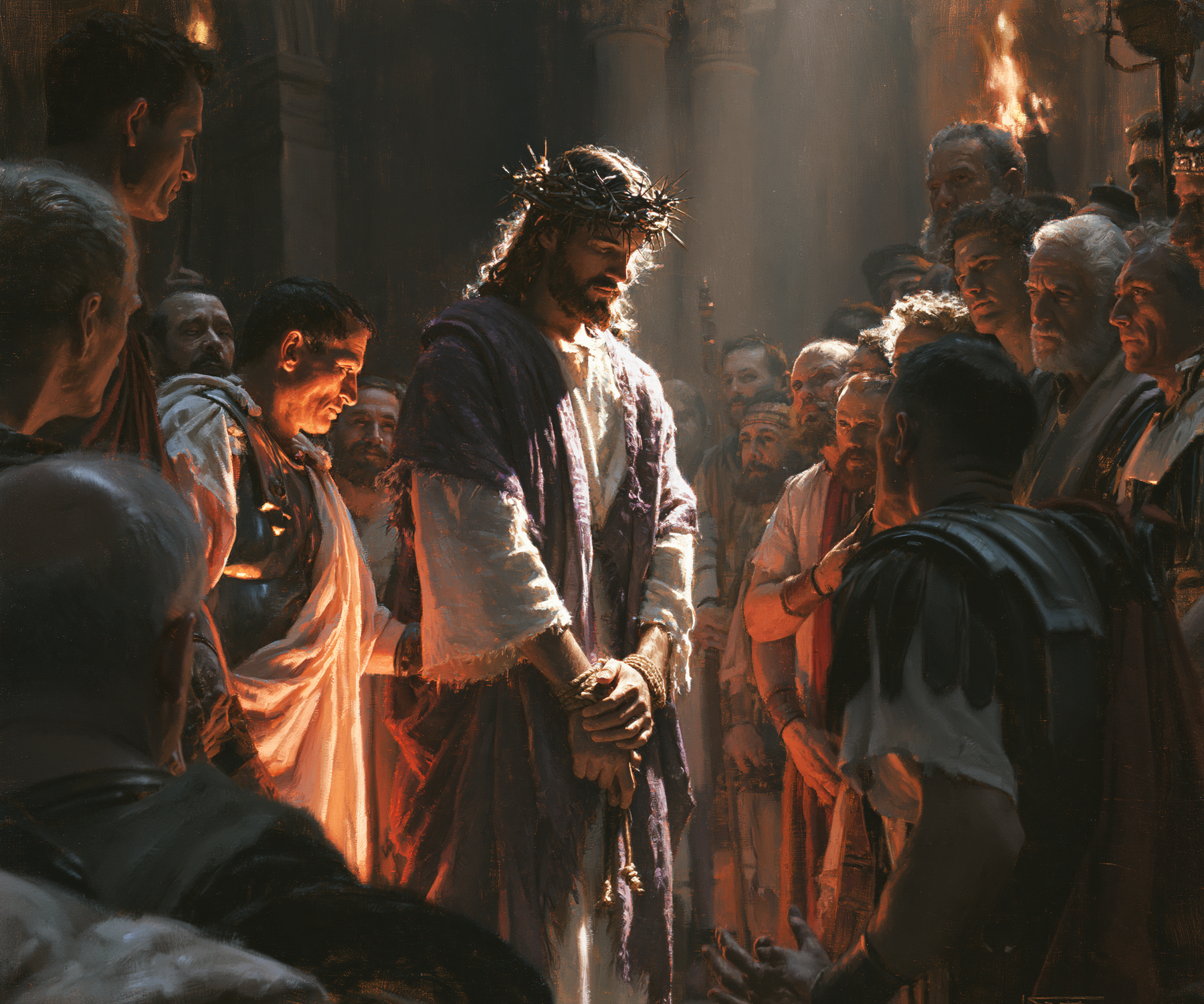 Ecce Homo — Lumière divine · Paysage n° 3 — aperçu de la finition sélectionnée