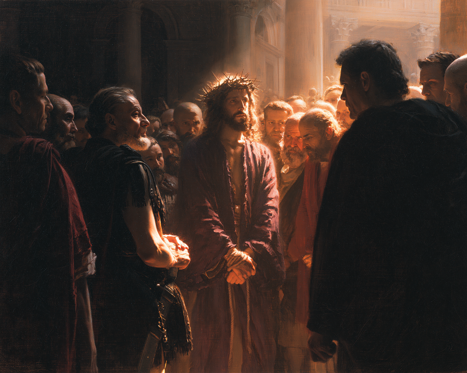 Ecce Homo — Lumière divine · Paysage n° 7 — aperçu de la finition sélectionnée