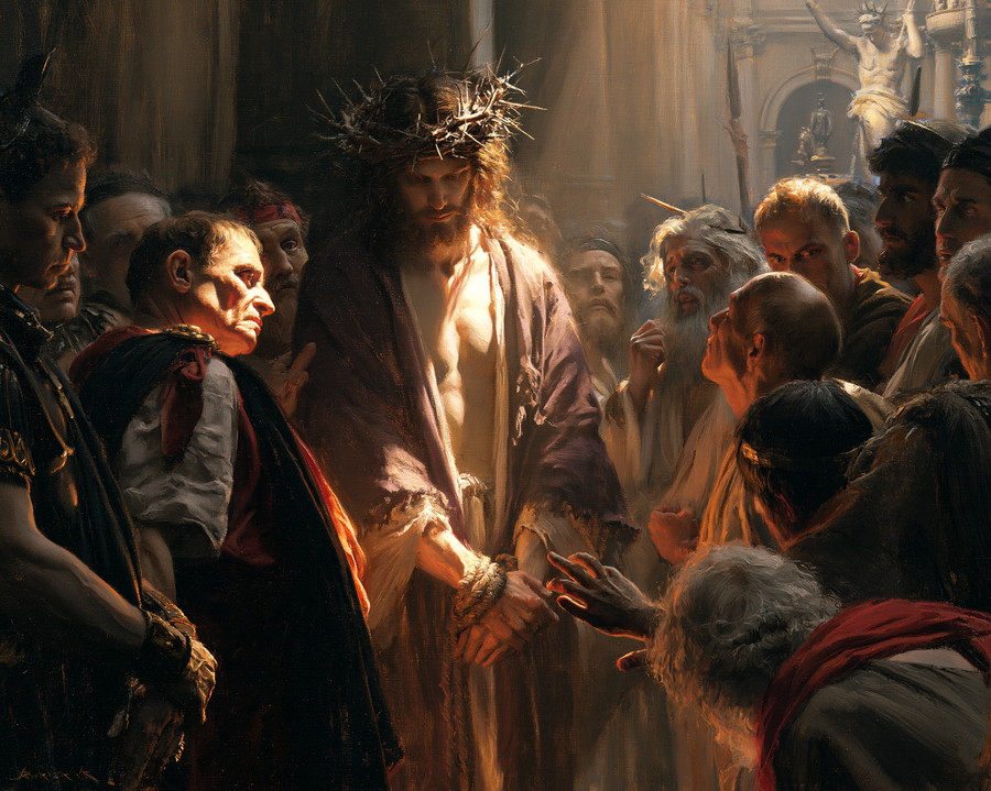 Ecce Homo — Lumière divine · Paysage n° 8