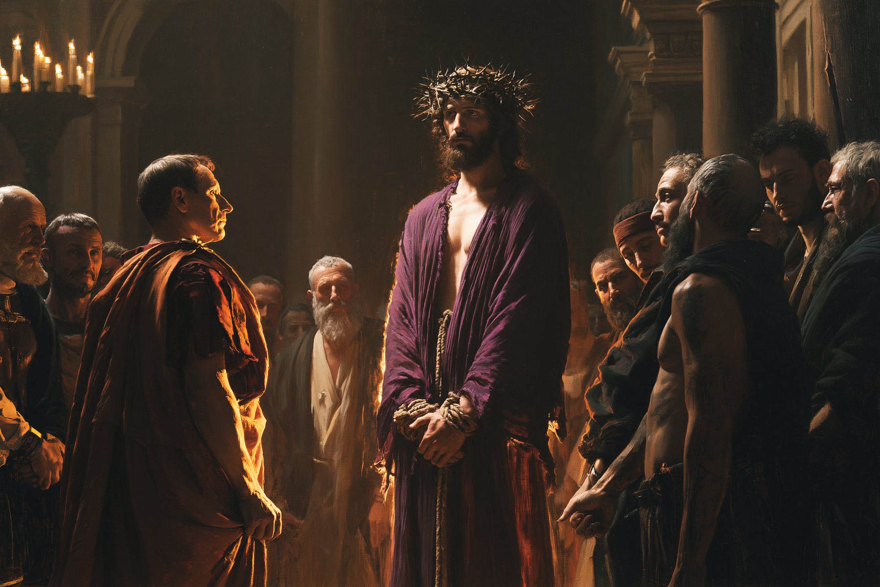 Ecce Homo — Lumière divine · Paysage n° 13 — aperçu de la finition sélectionnée