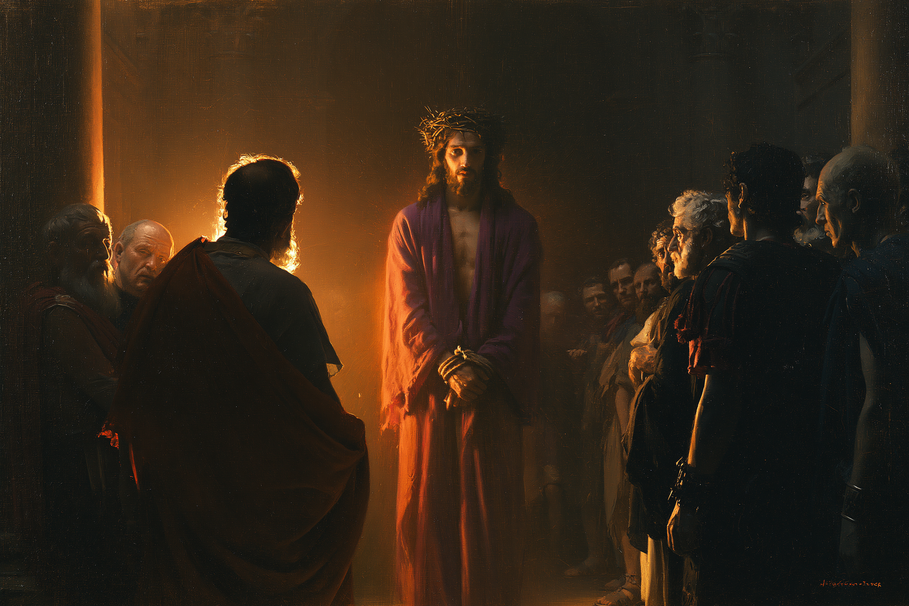 Ecce Homo — Lumière divine · Paysage n° 14 — aperçu de la finition sélectionnée