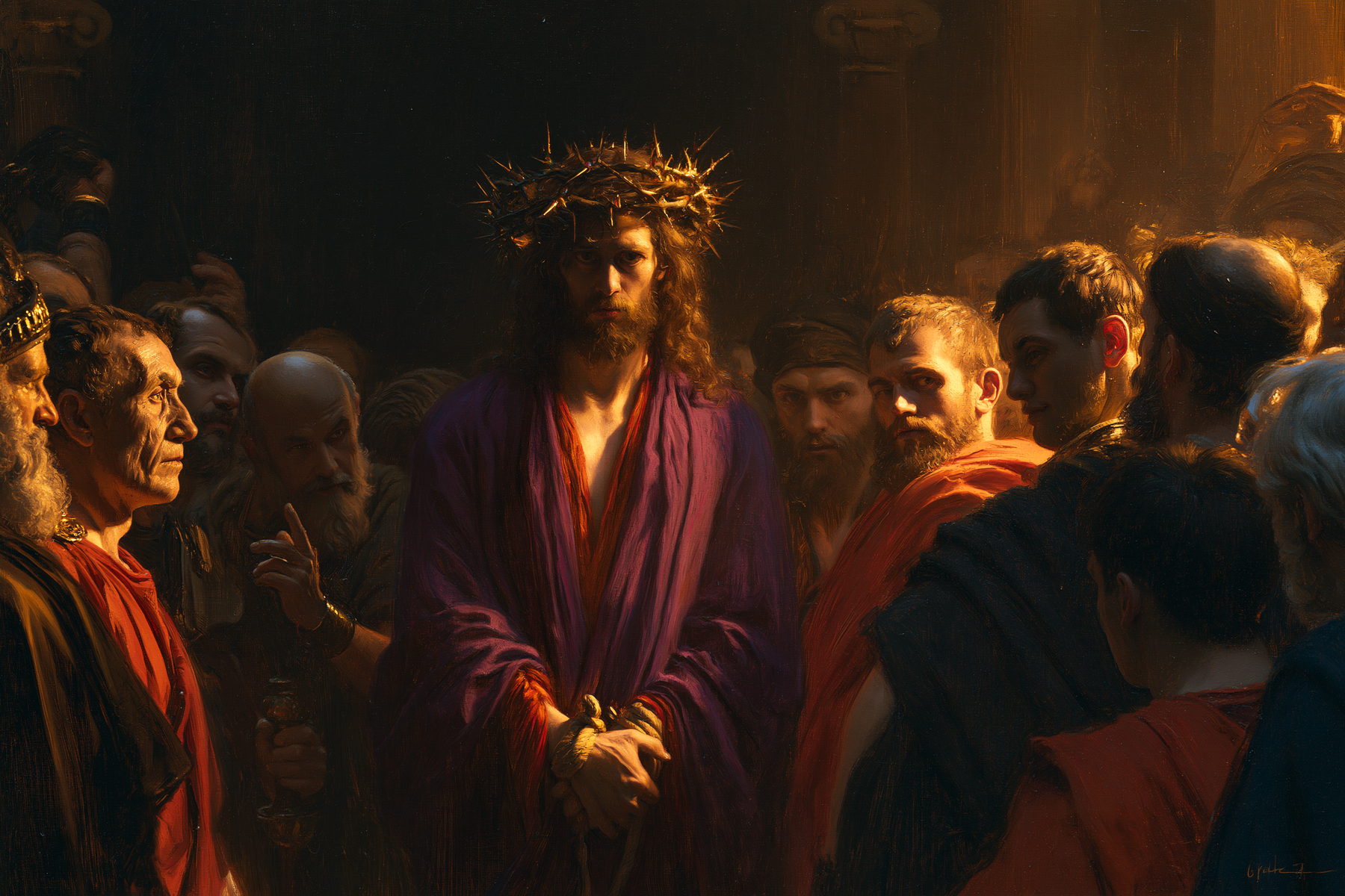 Ecce Homo — Lumière divine · Paysage n° 15 — aperçu de la finition sélectionnée