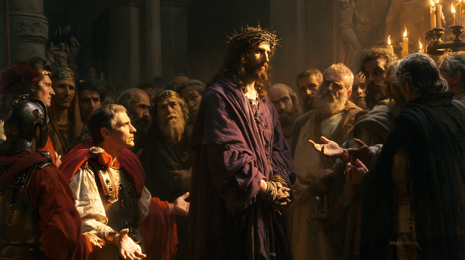 Ecce Homo — Lumière divine · Paysage n° 17 — aperçu de la finition sélectionnée