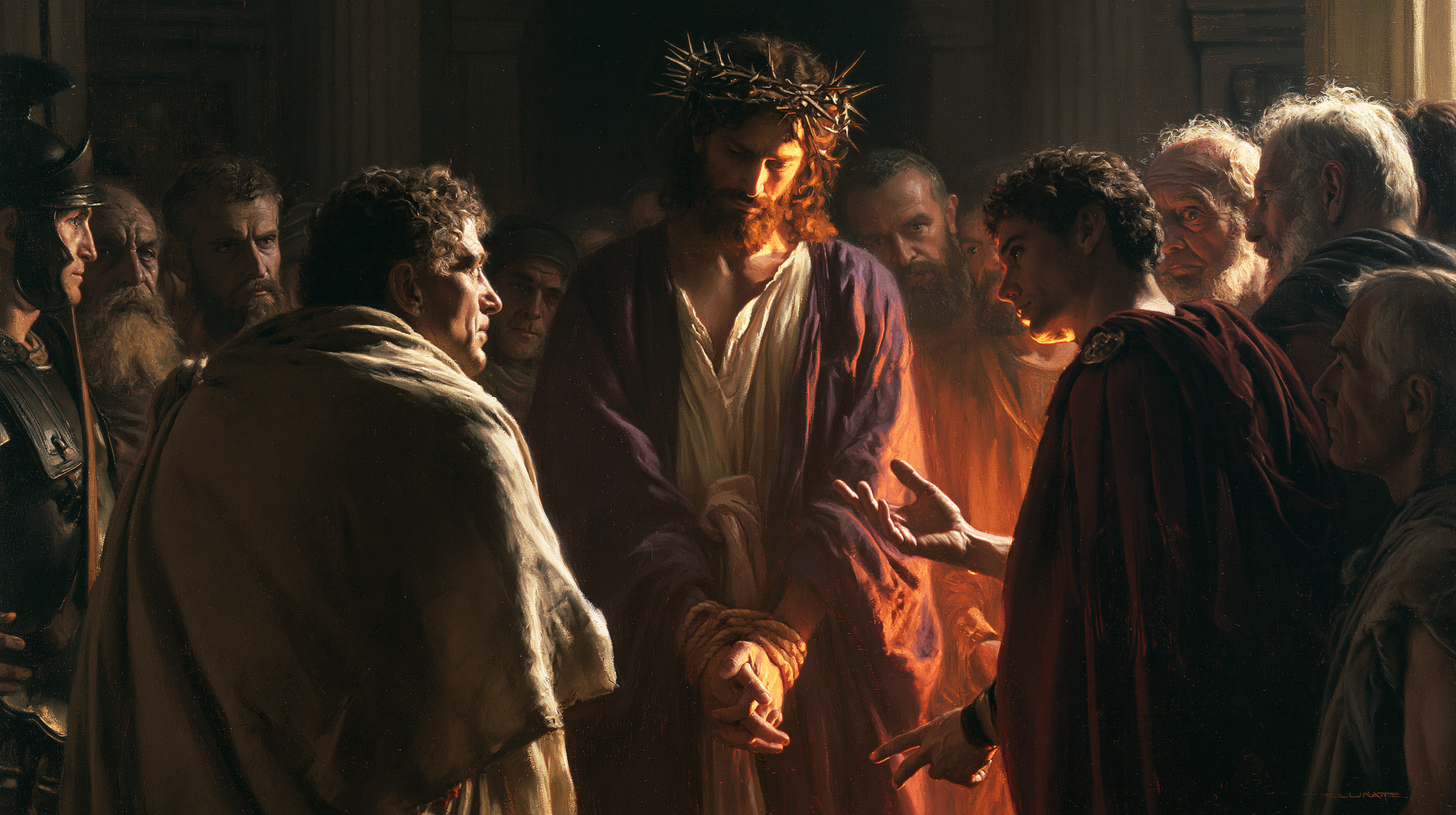 Ecce Homo — Lumière divine · Paysage n° 20 — aperçu de la finition sélectionnée