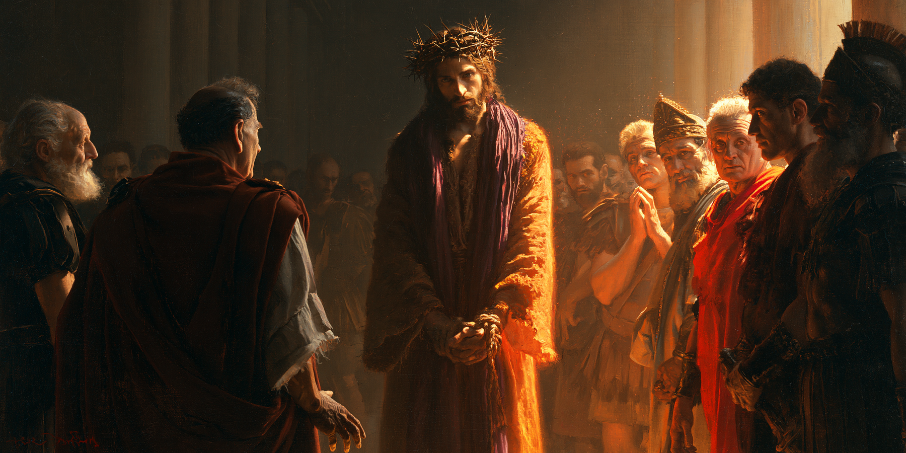 Ecce Homo — Lumière divine · Paysage n° 21 — aperçu de la finition sélectionnée