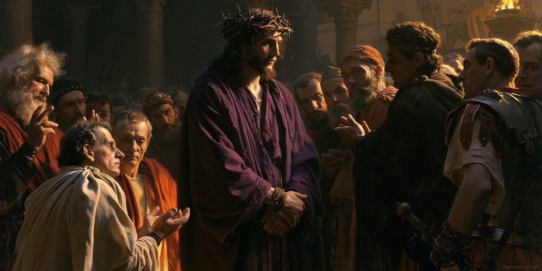 Ecce Homo — Lumière divine · Paysage n° 24 — aperçu de la finition sélectionnée