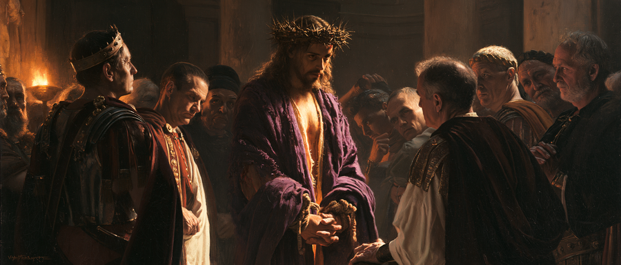 Ecce Homo — Lumière divine · Paysage n° 25