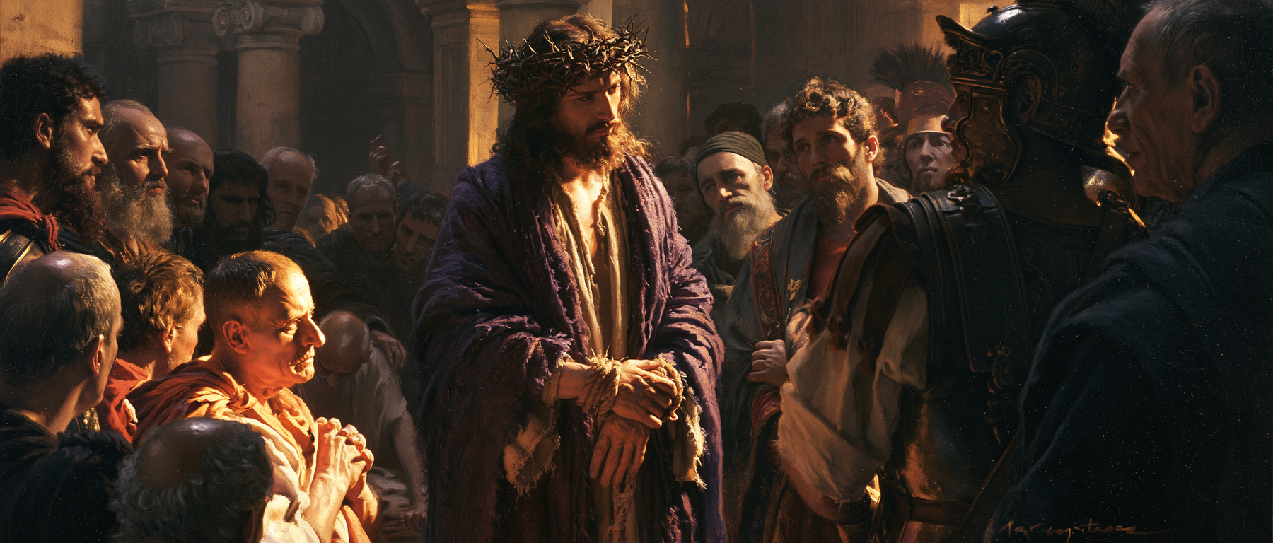 Ecce Homo — Lumière divine · Paysage n° 26 — aperçu de la finition sélectionnée