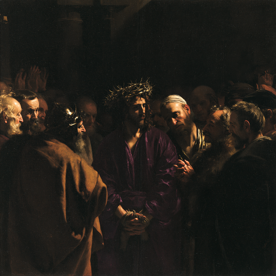 Ecce Homo — Noir et or · Carré n° 3