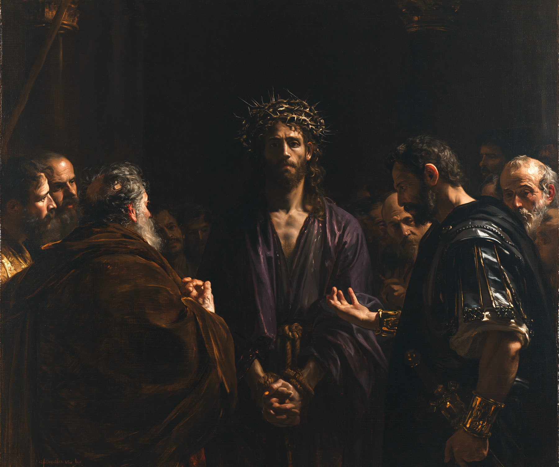 Ecce Homo — Noir et or · Paysage n° 1 — aperçu de la finition sélectionnée