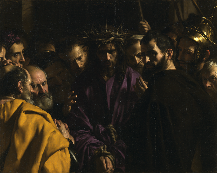 Ecce Homo — Noir et or · Paysage n° 7